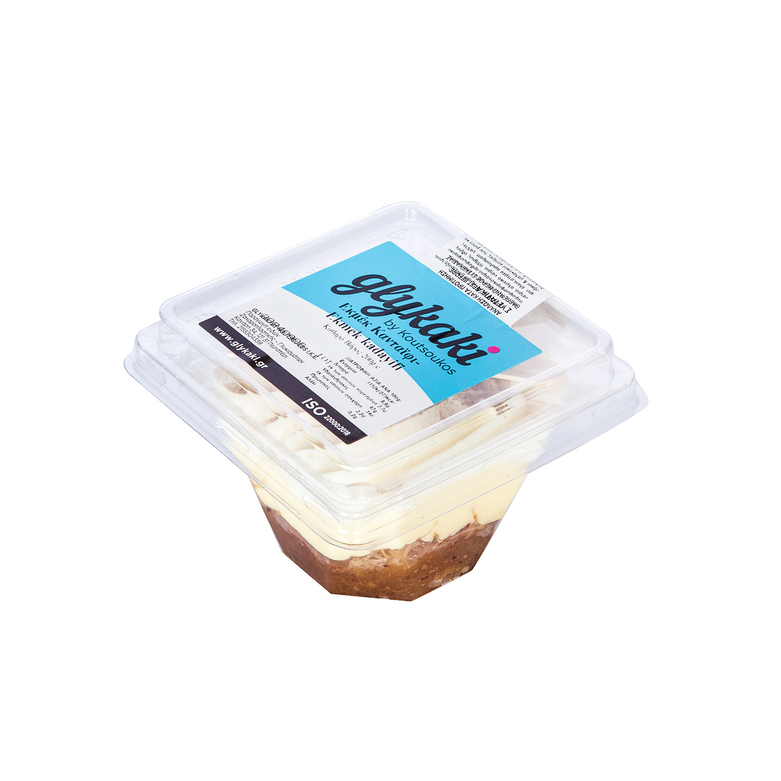 Glykaki επιδόρπιο ψυγείου γλύκισμα εκμέκ κανταϊφι 200g εικόνα 1