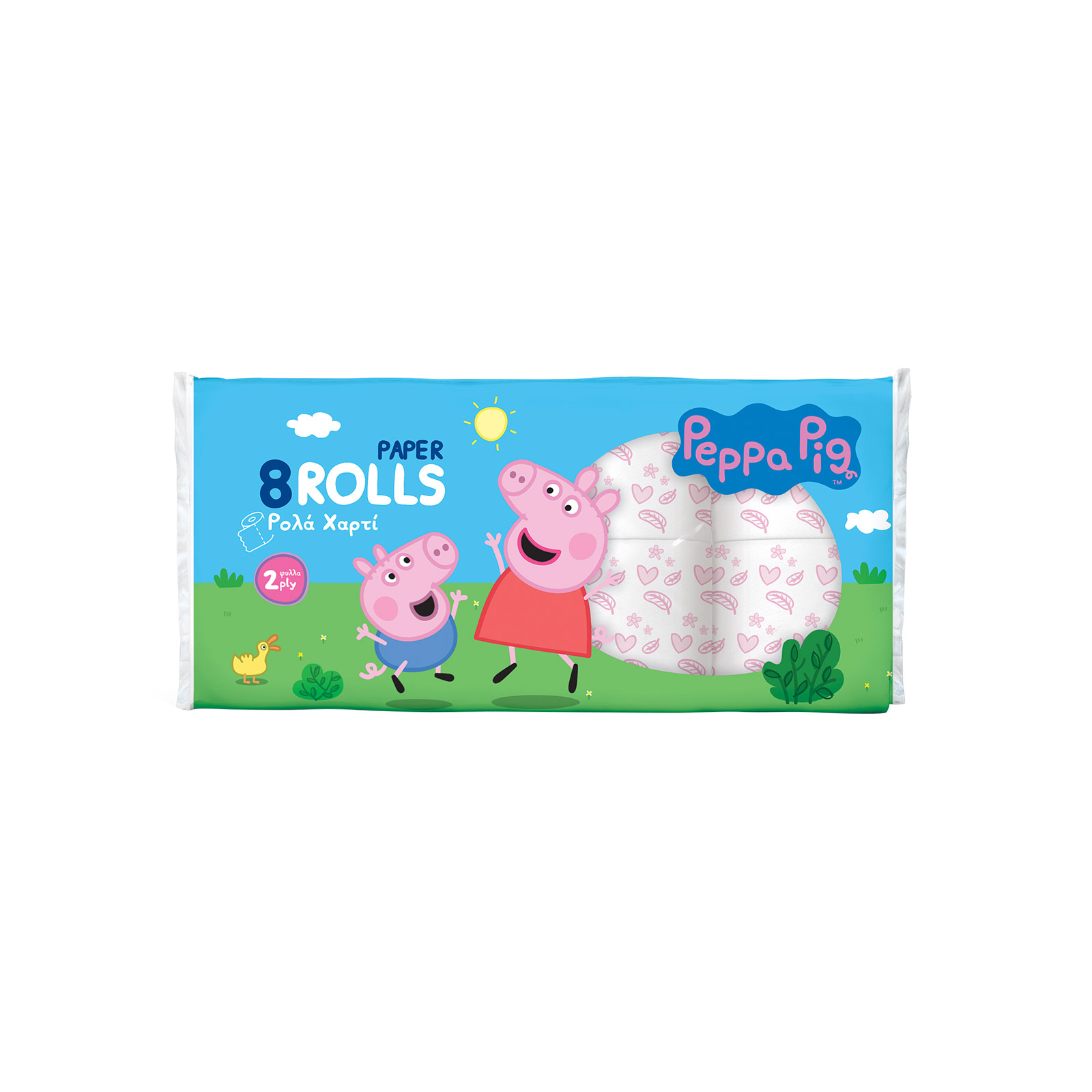 Peppa Pig toilet paper 8 rolls 8x75g image 1