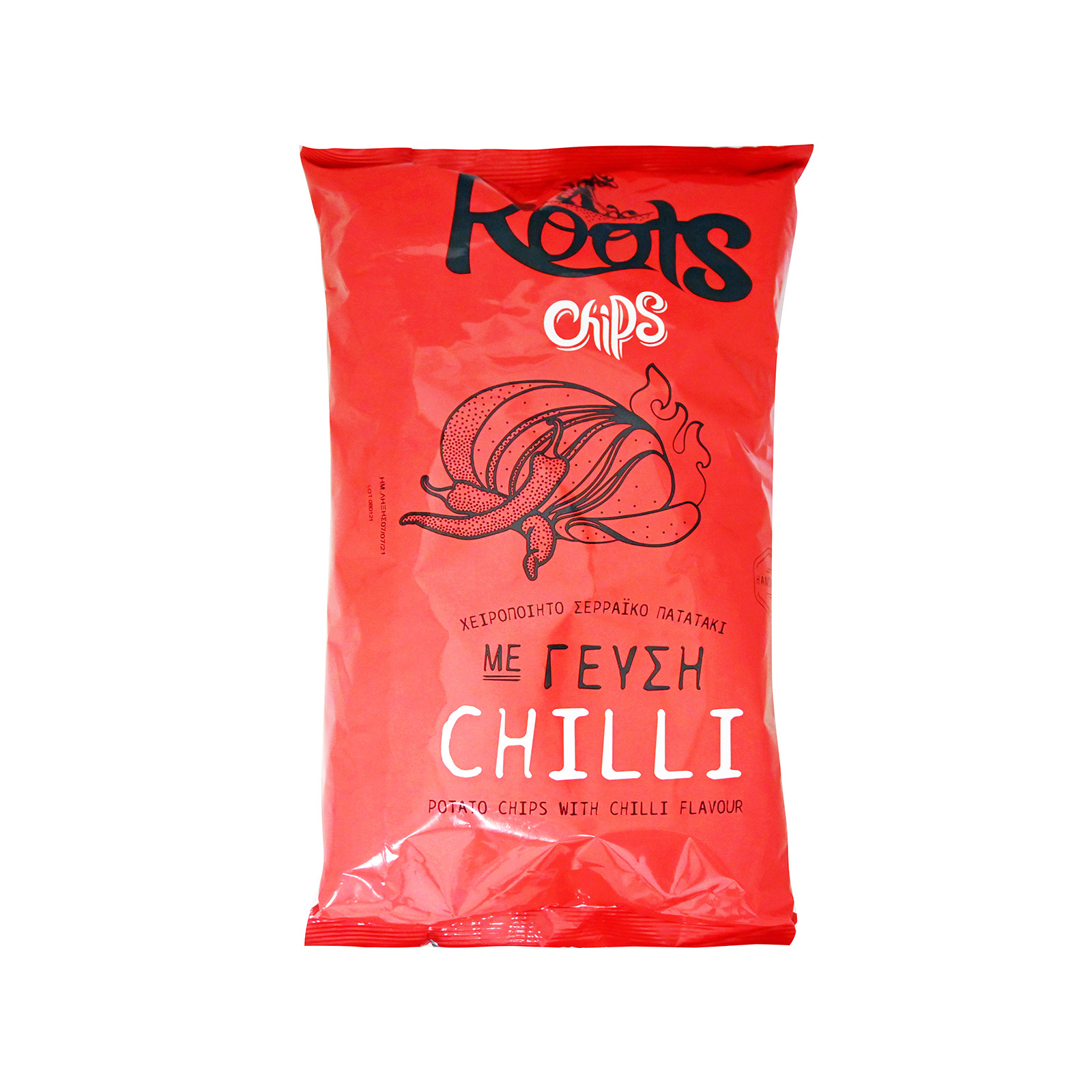Roots τσιπς πατατάκια chilli 280g εικόνα 1