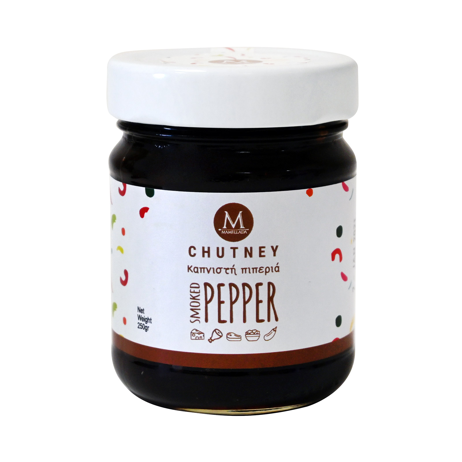 Mamellada σάλτσα chutney smoked pepper 250g εικόνα 1