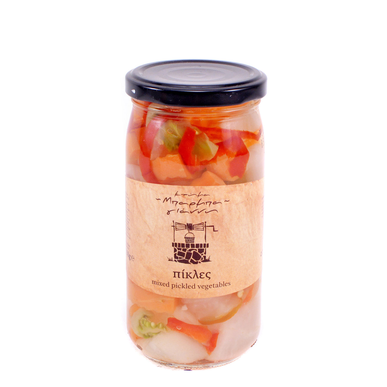Κτήμα Μπάρμπα Γιάννη πίκλες mixed vegetables 350g (στραγγισμένο βάρος 190g) εικόνα 1