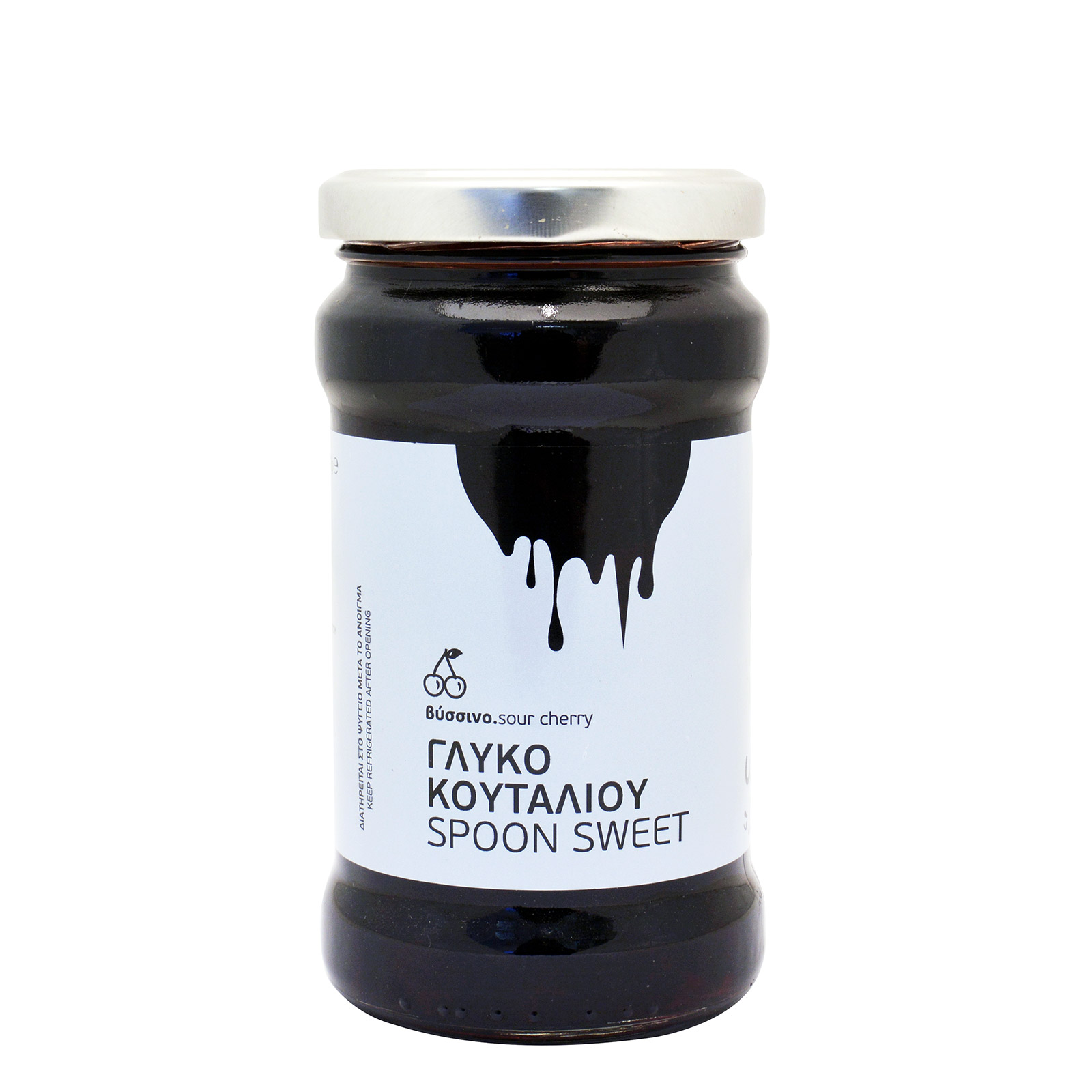 Ήδιστον γλυκό κουταλιού βύσσινο 380g εικόνα 1