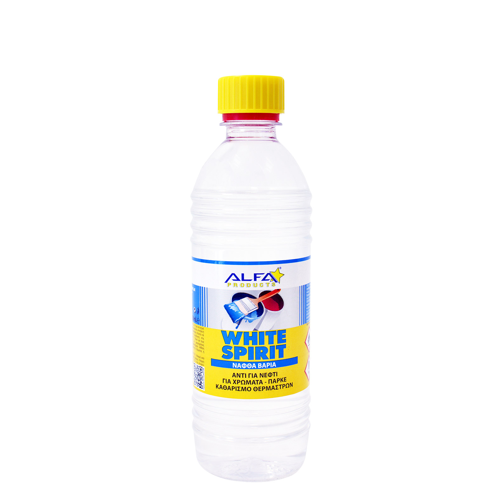 Alfa Products White spirit νέφτι νάφθα βαρια 450ml εικόνα 1