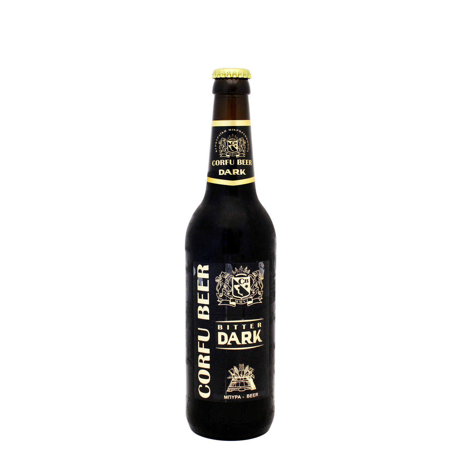 Corfu Beer Ale μπίρα bitter dark 500ml εικόνα 1