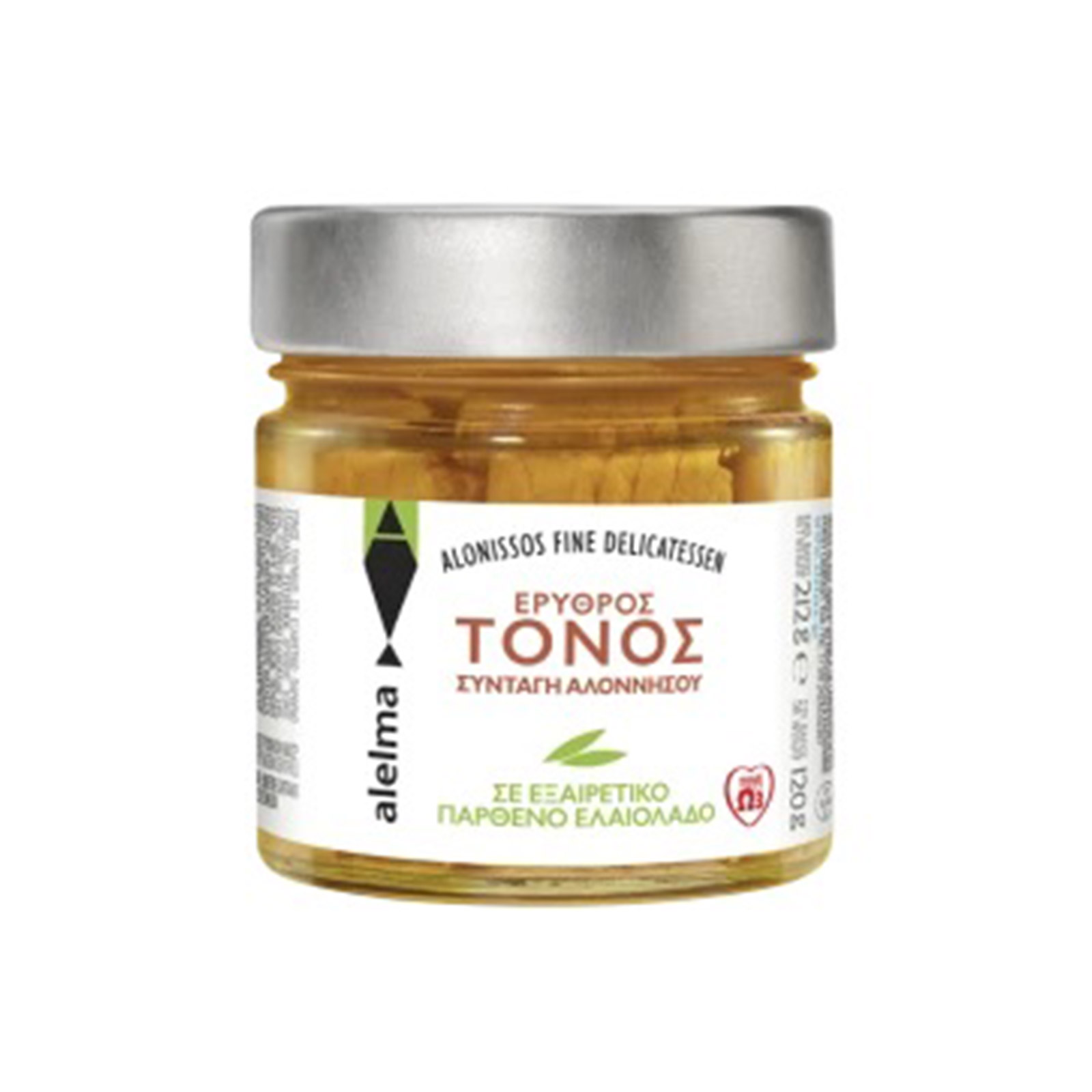 Alelma Ερυθρός τόνος Αλοννήσου σε εξαιρετικό παρθένο ελαιόλαδο 212g εικόνα 1