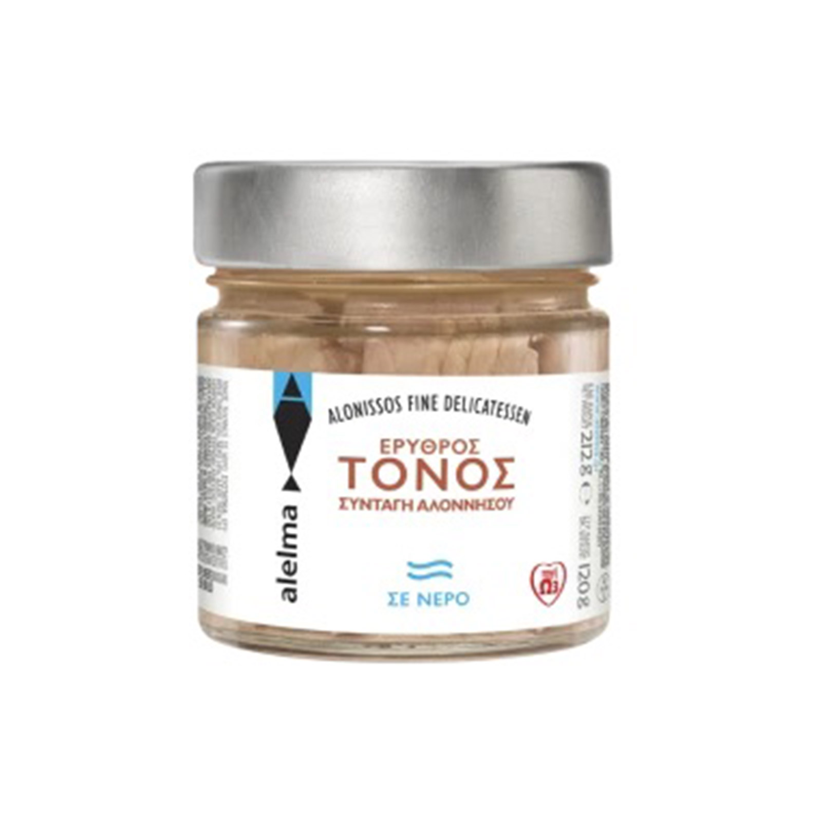 Alelma Ερυθρός τόνος Αλοννήσου σε νερό 212g (στραγγισμένο βάρος 120g) εικόνα 1