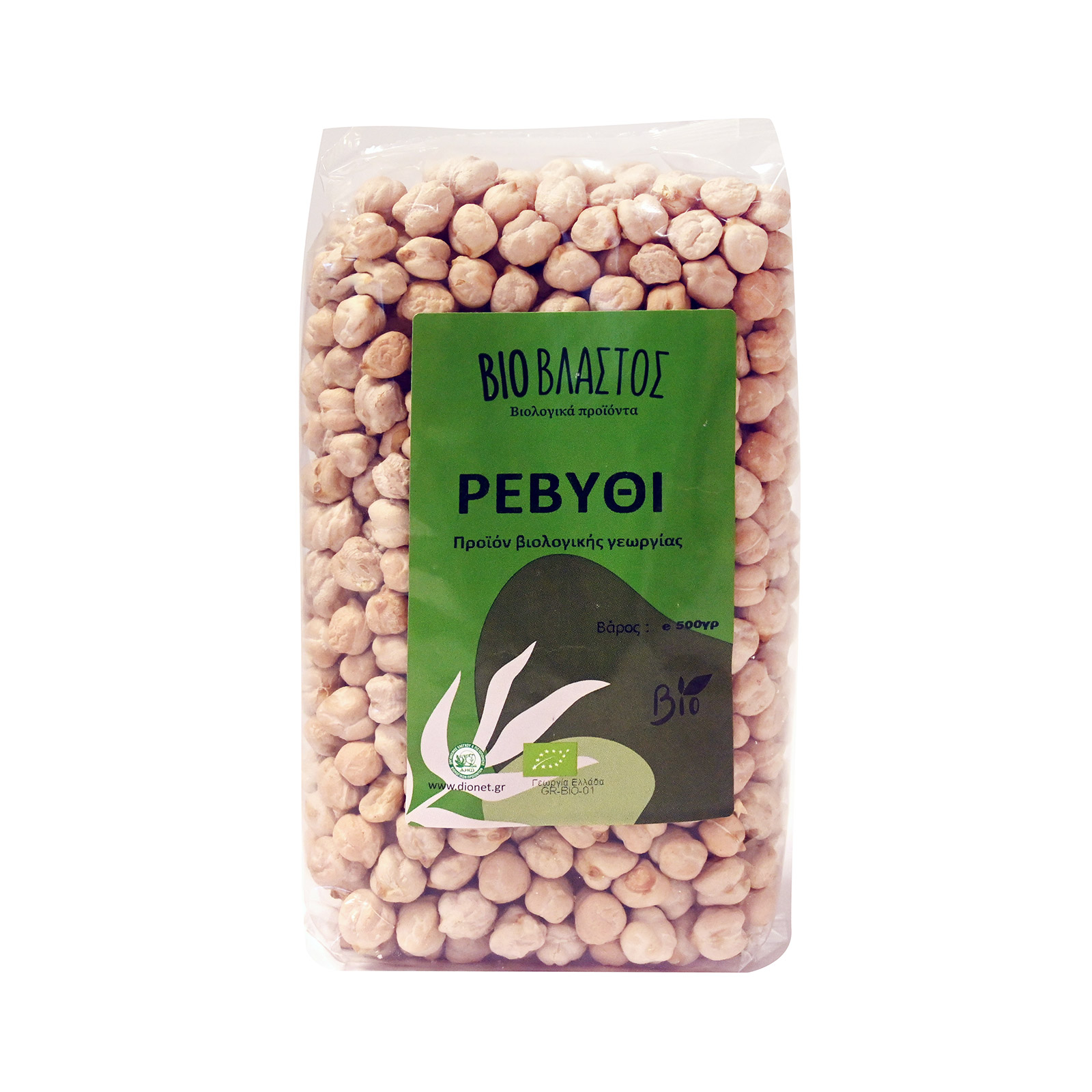 Βιοβλαστός ρεβίθια όσπρια 500g εικόνα 1