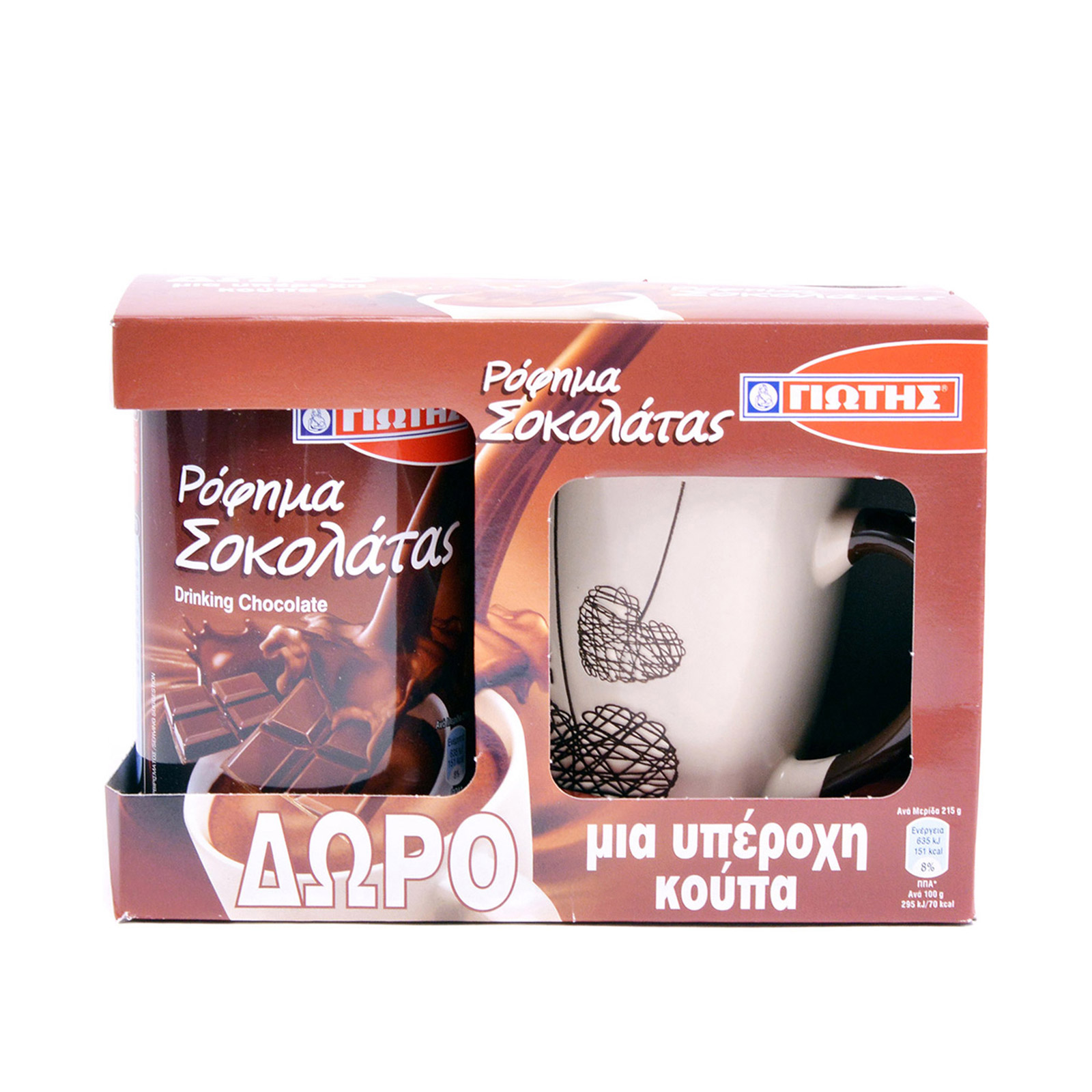 Γιώτης ρόφημα σοκολάτας 400g εικόνα 1