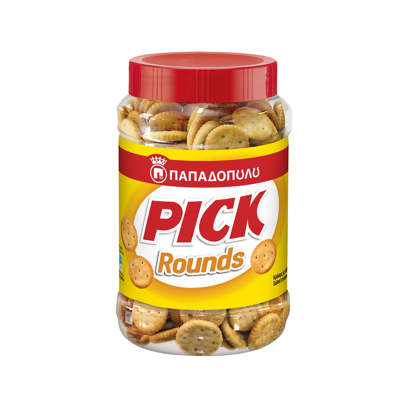 Παπαδοπούλου Pick rounds κρακεράκια 335g εικόνα 1