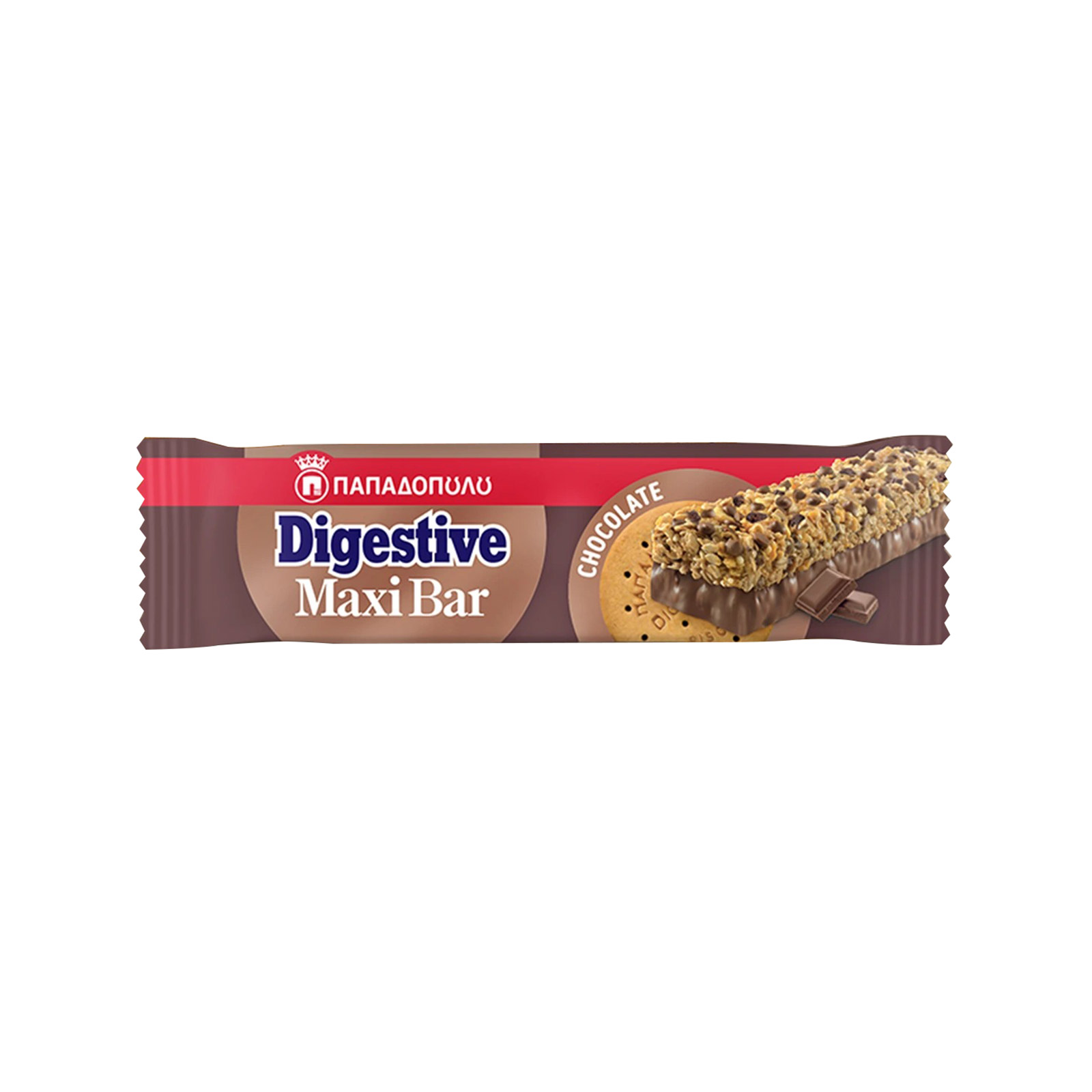 Digestive Maxi Bar μπάρα δημητριακών chocolate 50g εικόνα 1