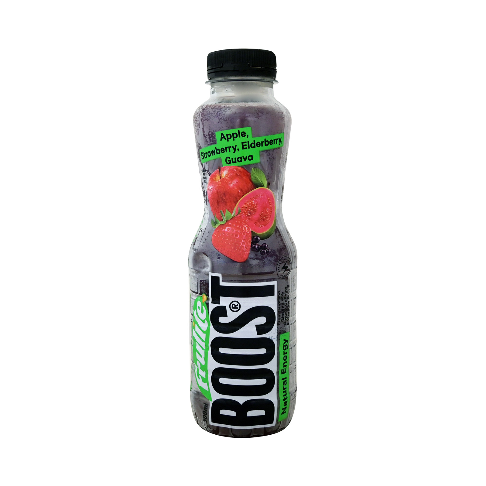 Frulite Boost χυμός apple, strawberry, elderberry, guava 500ml εικόνα 1