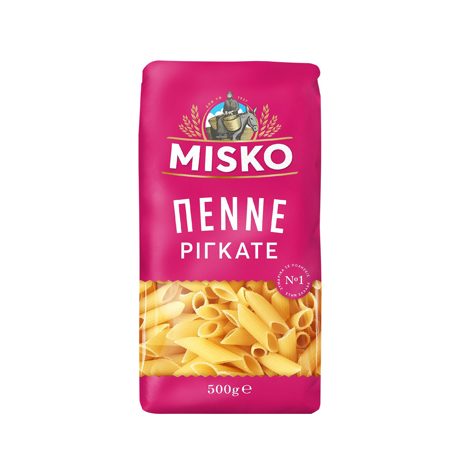 Misko πάστα ζυμαρικών πέννε ριγκάτε 500g εικόνα 1