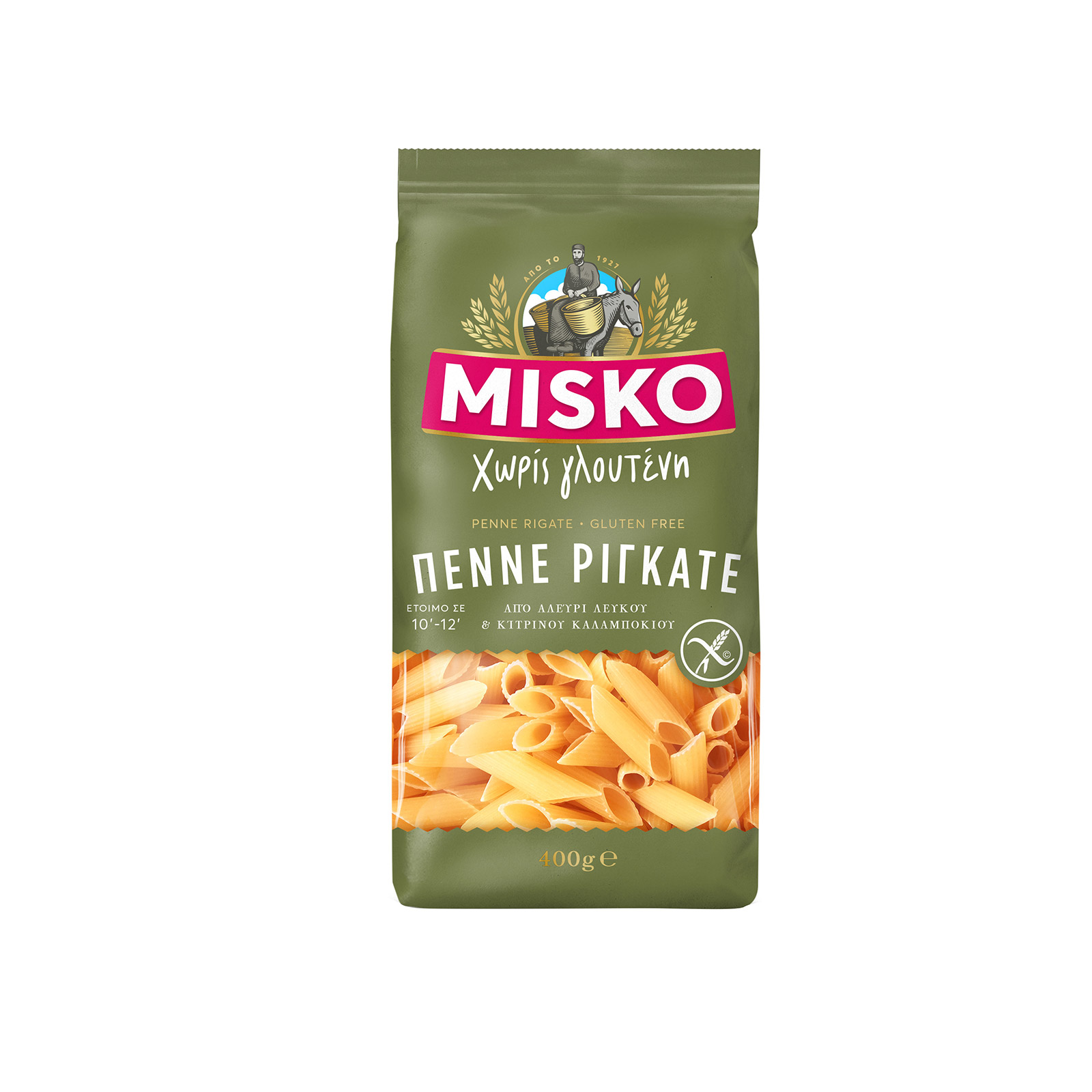 Misko πάστα ζυμαρικών πέννε ριγκάτε 400g εικόνα 1