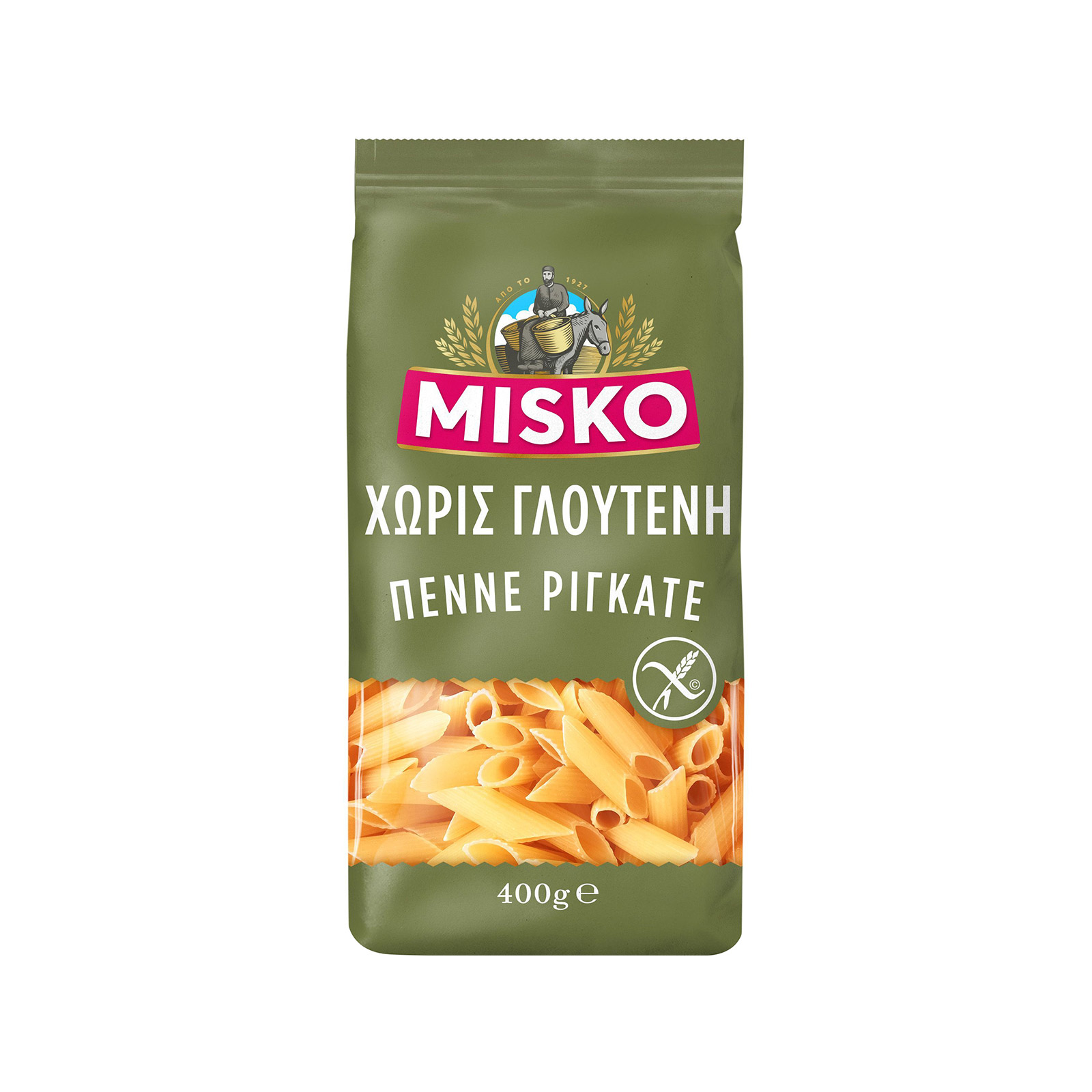 Misko πάστα ζυμαρικών πέννε ριγκάτε 400g εικόνα 1