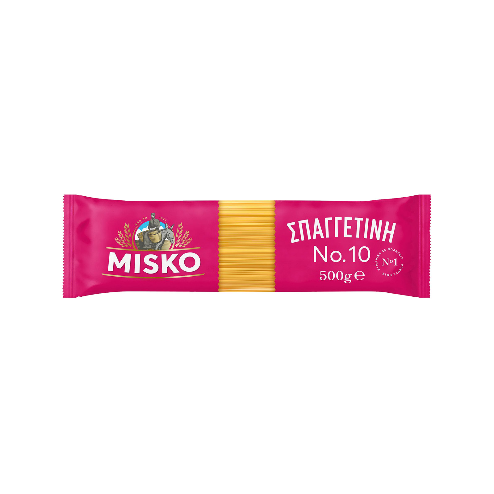 Misko μακαρόνια σπαγγετίνη nο. 10 500g εικόνα 1