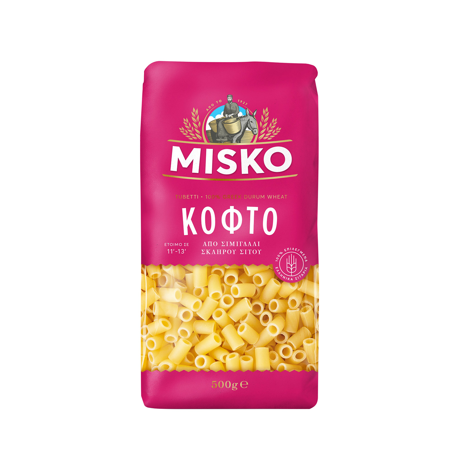 Misko πάστα ζυμαρικών κοφτό 500g εικόνα 1