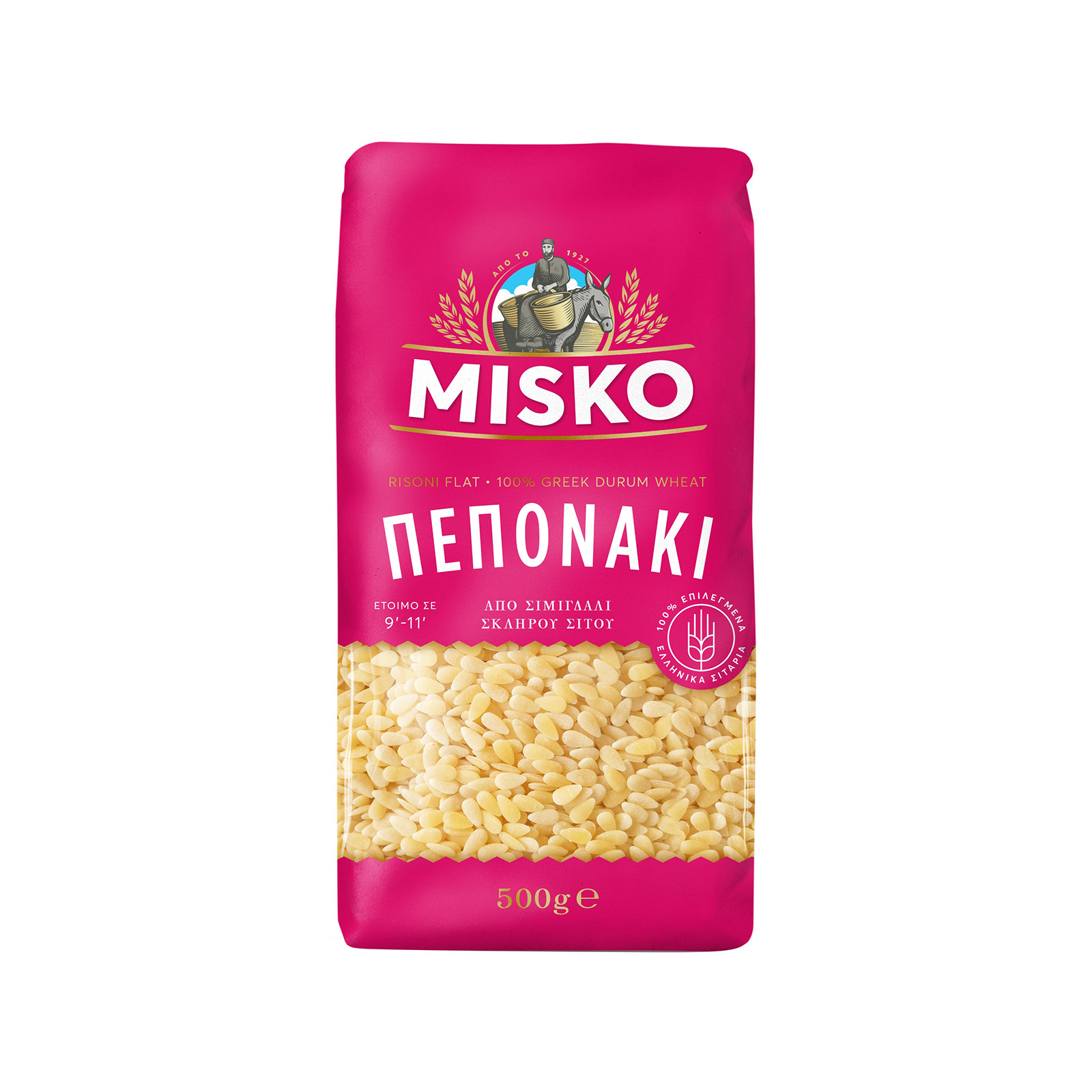 Misko πάστα ζυμαρικών πεπονάκι 500g εικόνα 1