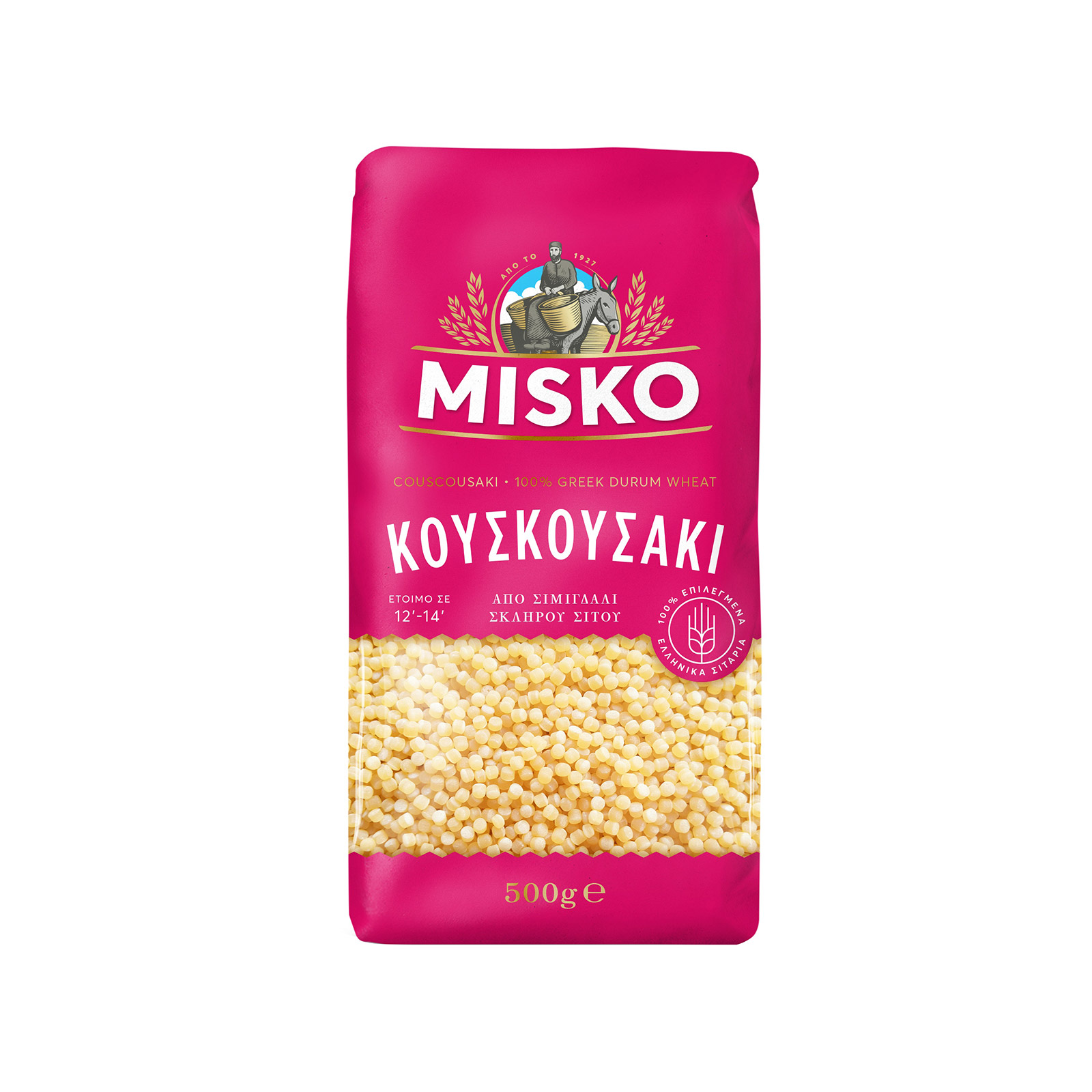 Misko Κουσκουσάκι κους κους 500g εικόνα 1