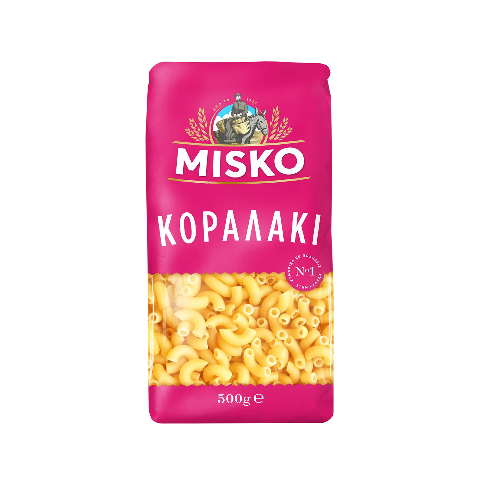 Misko πάστα ζυμαρικών κοραλάκι 500g εικόνα 1