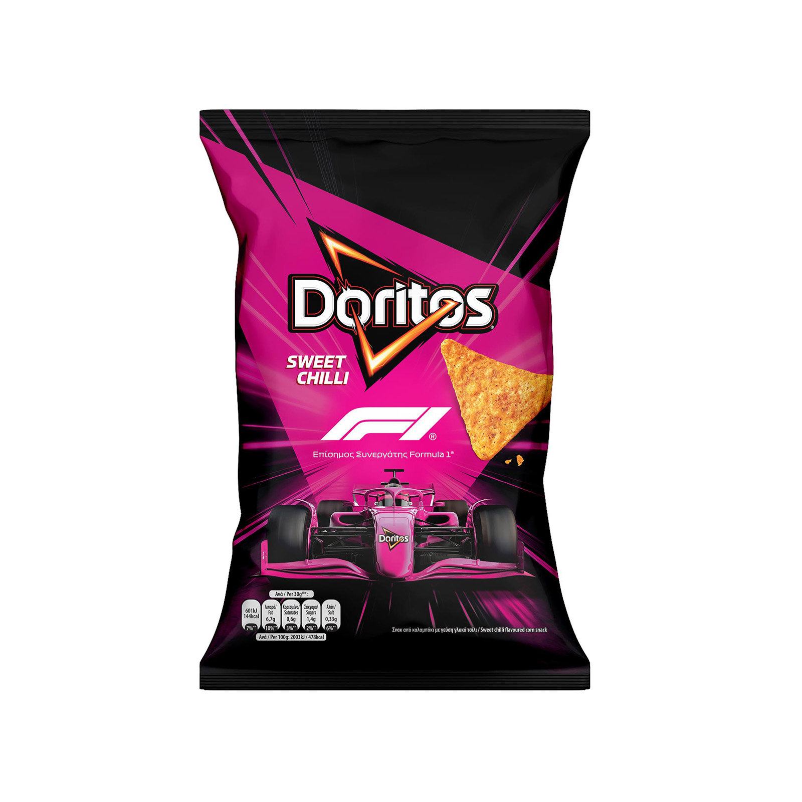Doritos σνακ καλαμποκιού sweet chili 90g εικόνα 1