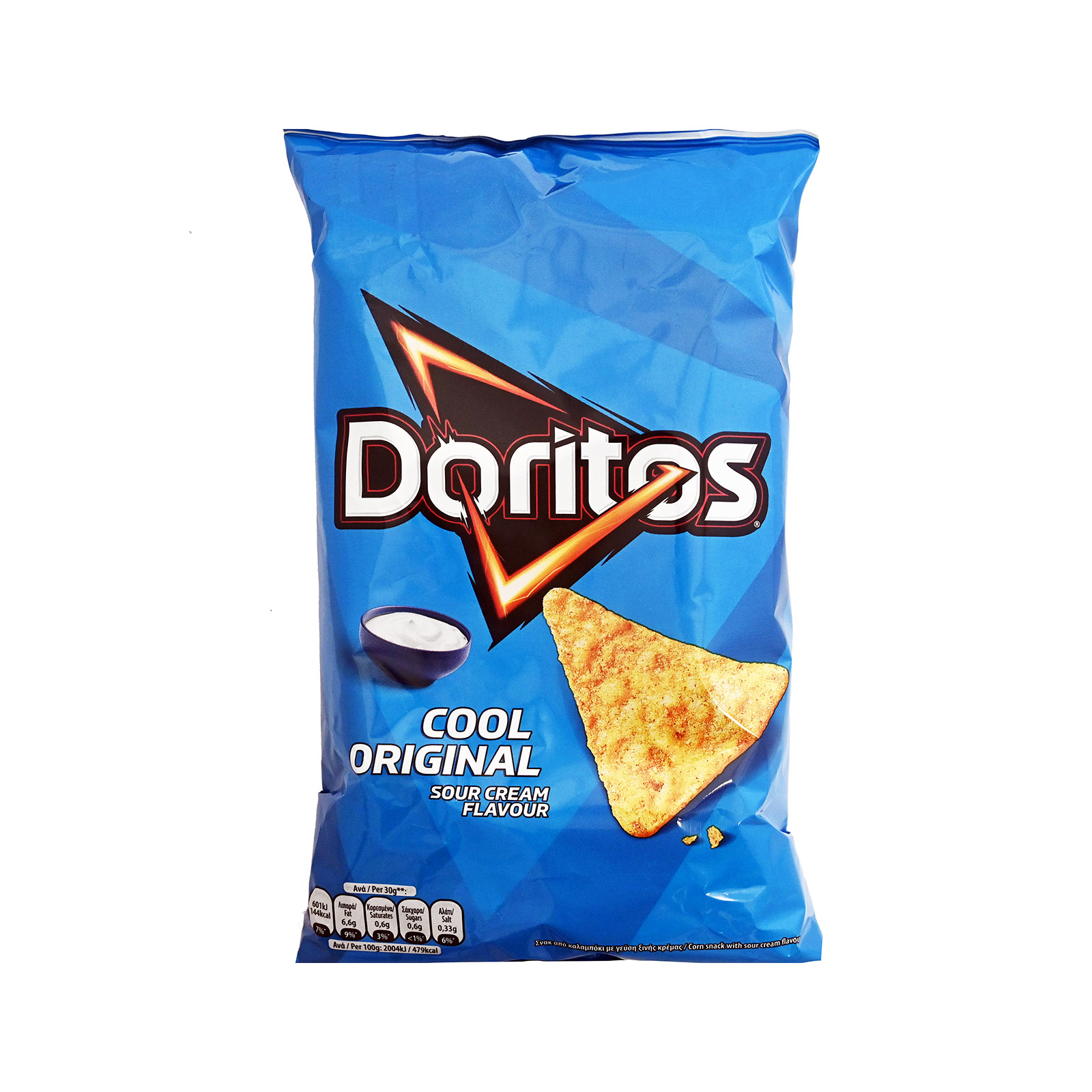 Doritos σνακ καλαμποκιού cool original sour cream 90g εικόνα 1