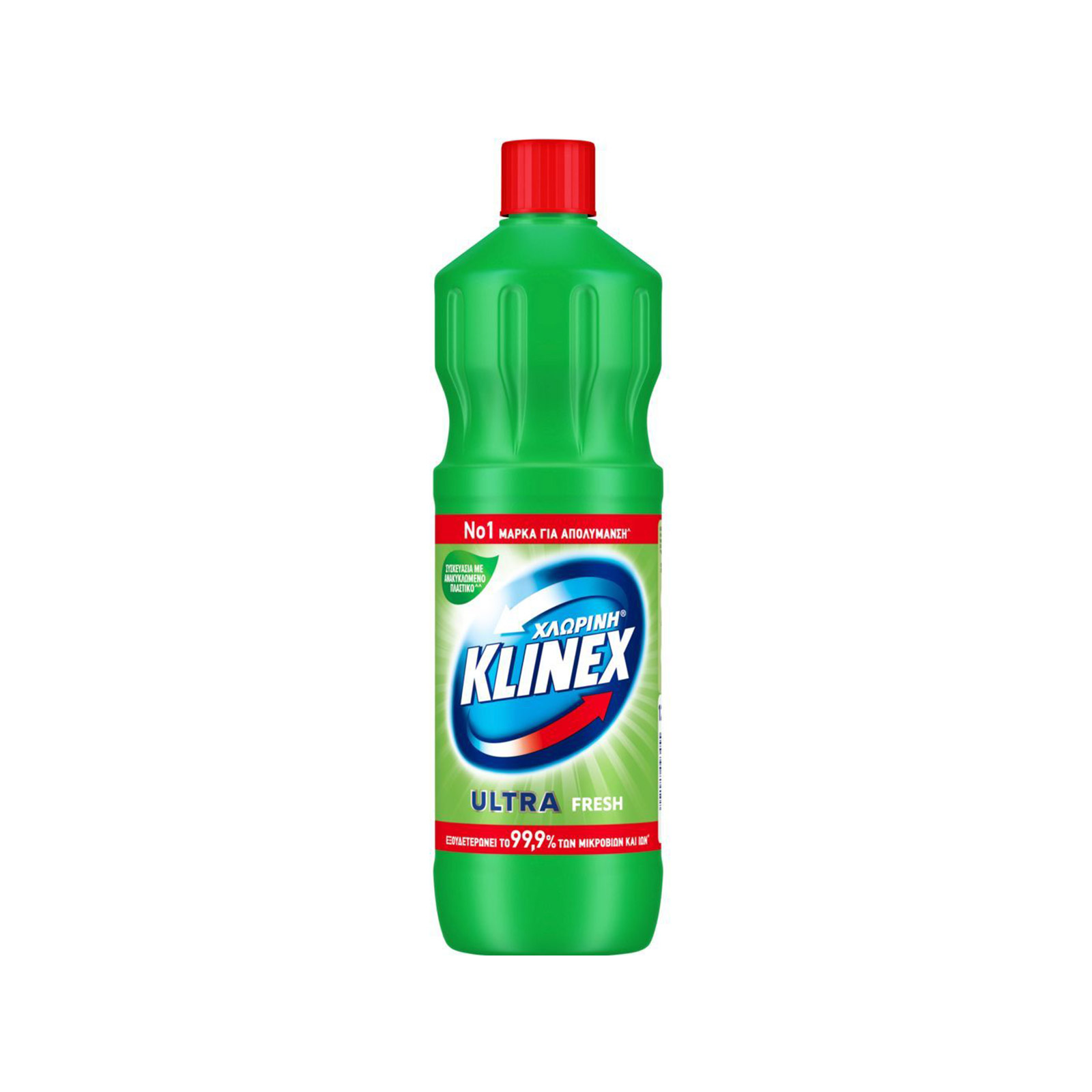 Klinex Ultra Protection χλωρίνη fresh 1250ml εικόνα 1