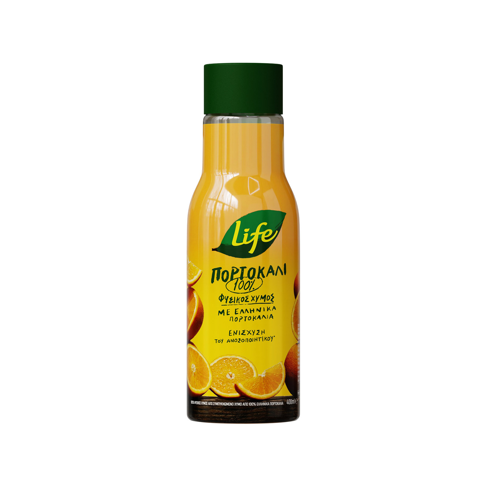 Δέλτα Life 100% φυσικός χυμός πορτοκάλι 400ml εικόνα 1