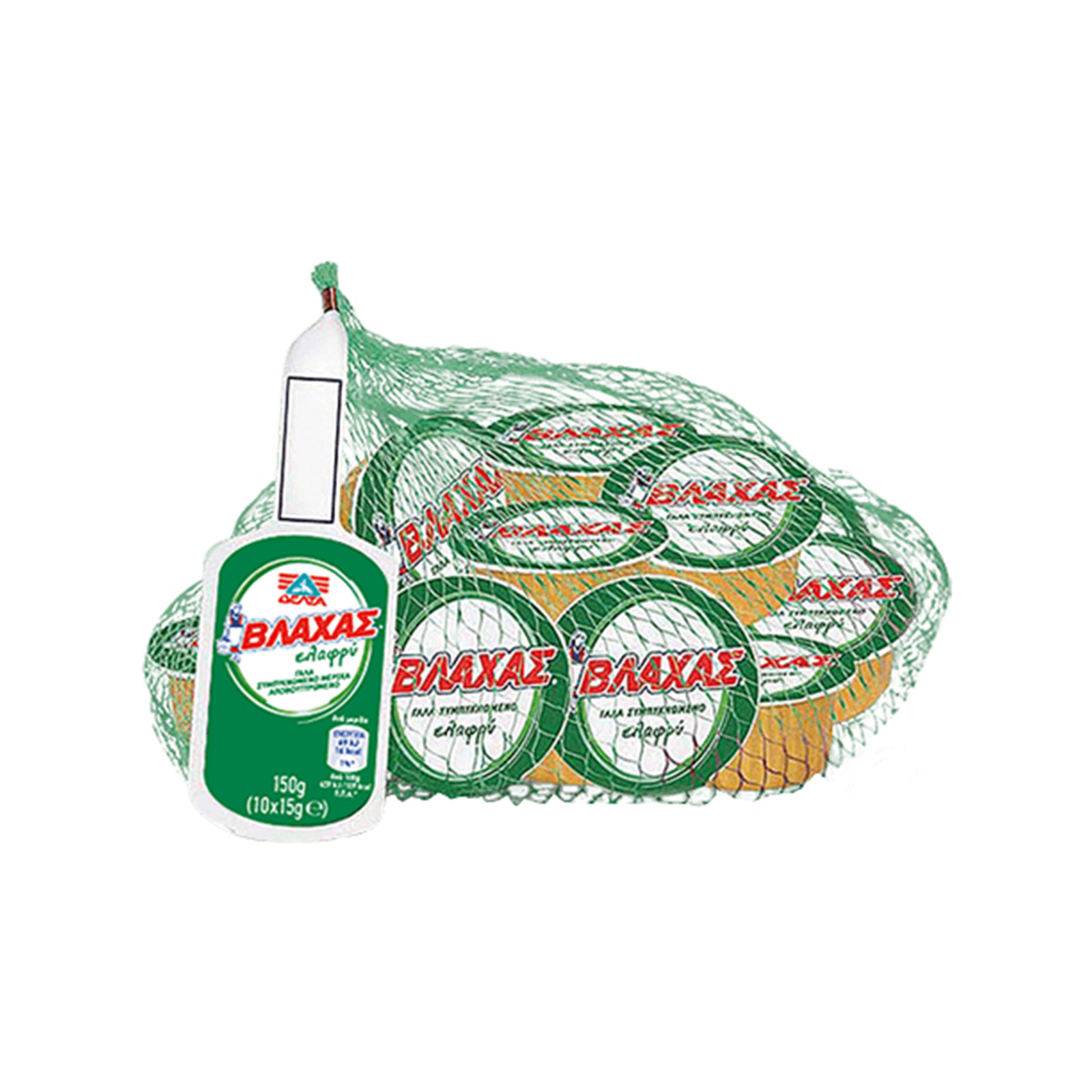 Δέλτα Βλάχας γάλα εβαπορέ ελαφρύ 10x15g εικόνα 1