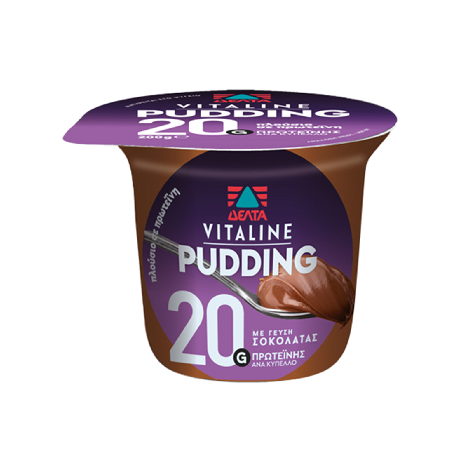 Δέλτα Vitaline πουτίγκα σοκολάτα 200g εικόνα 1