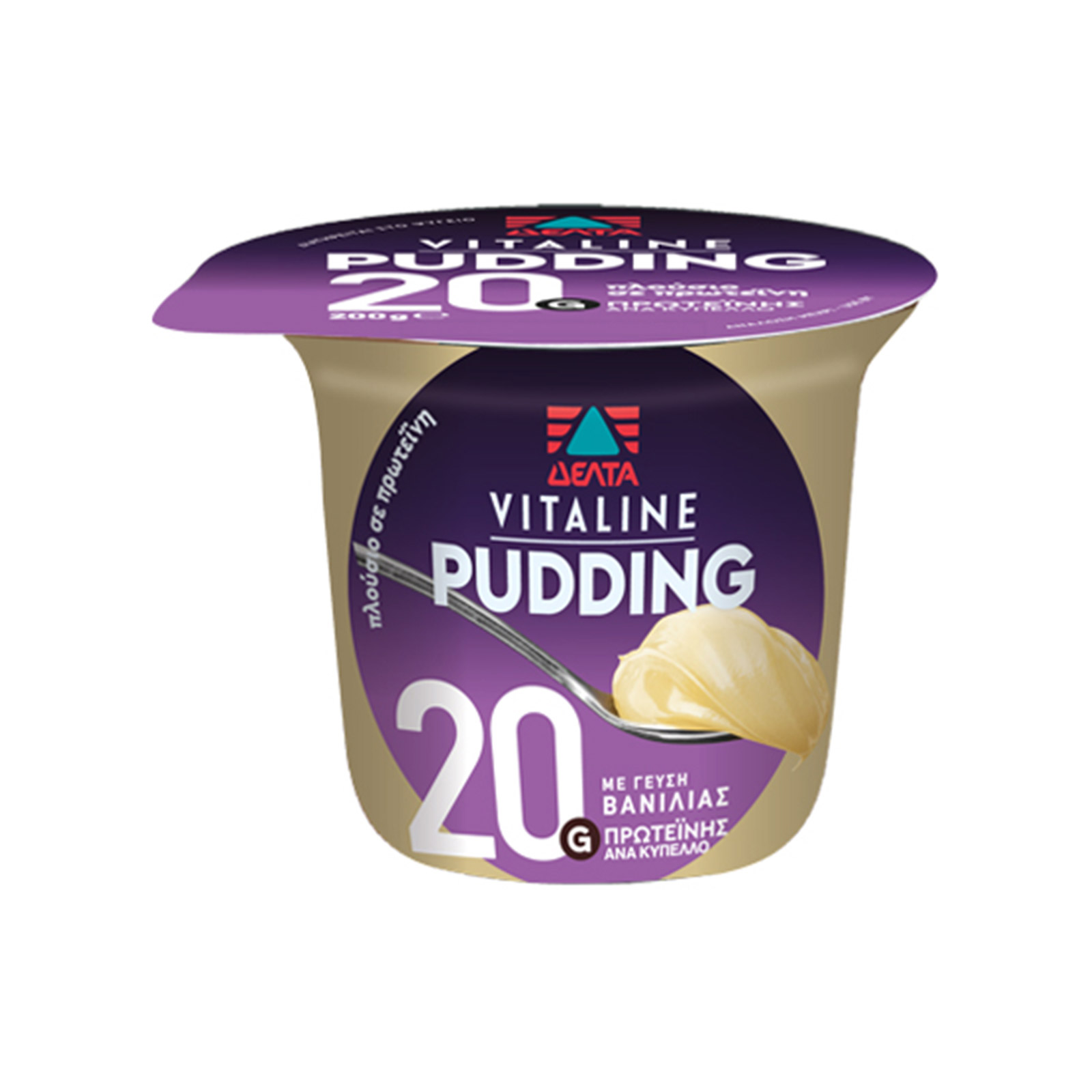 Δέλτα Vitaline πουτίγκα βανίλια 200g εικόνα 1