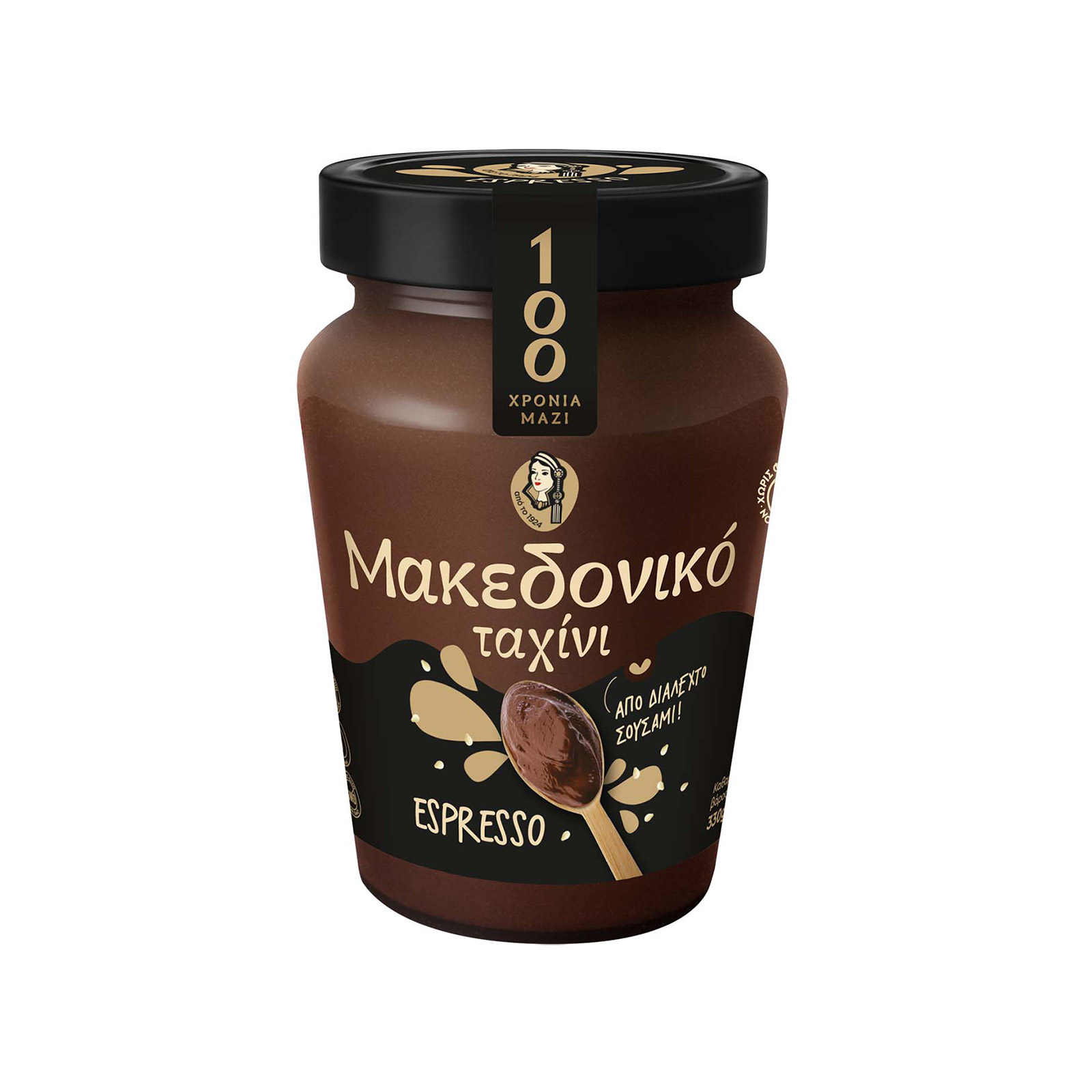 Αφοί Χαΐτογλου Μακεδονικό ταχίνι espresso 330g εικόνα 1