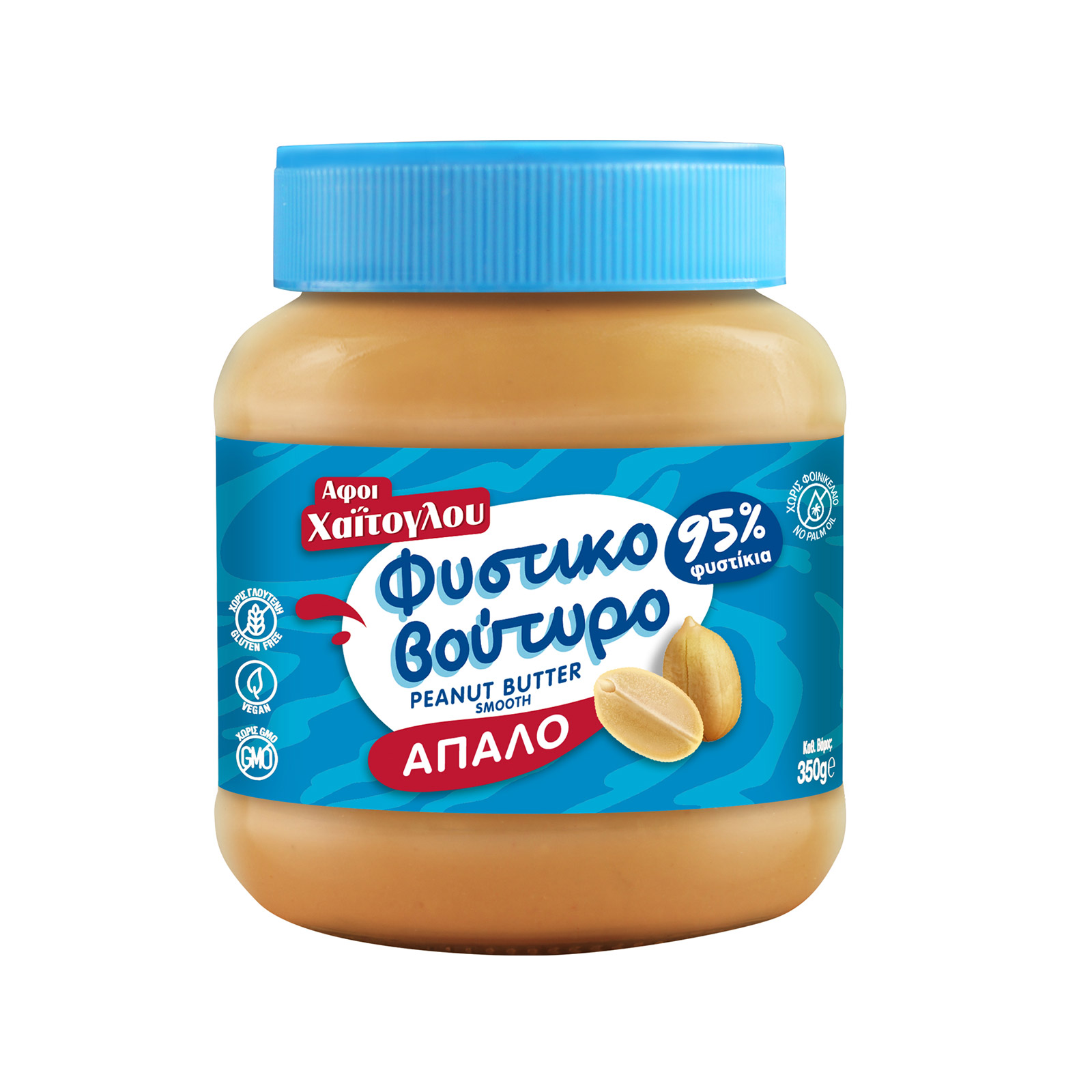 Αφοί Χαΐτογλου φιστικοβούτυρο απαλό 350g εικόνα 1