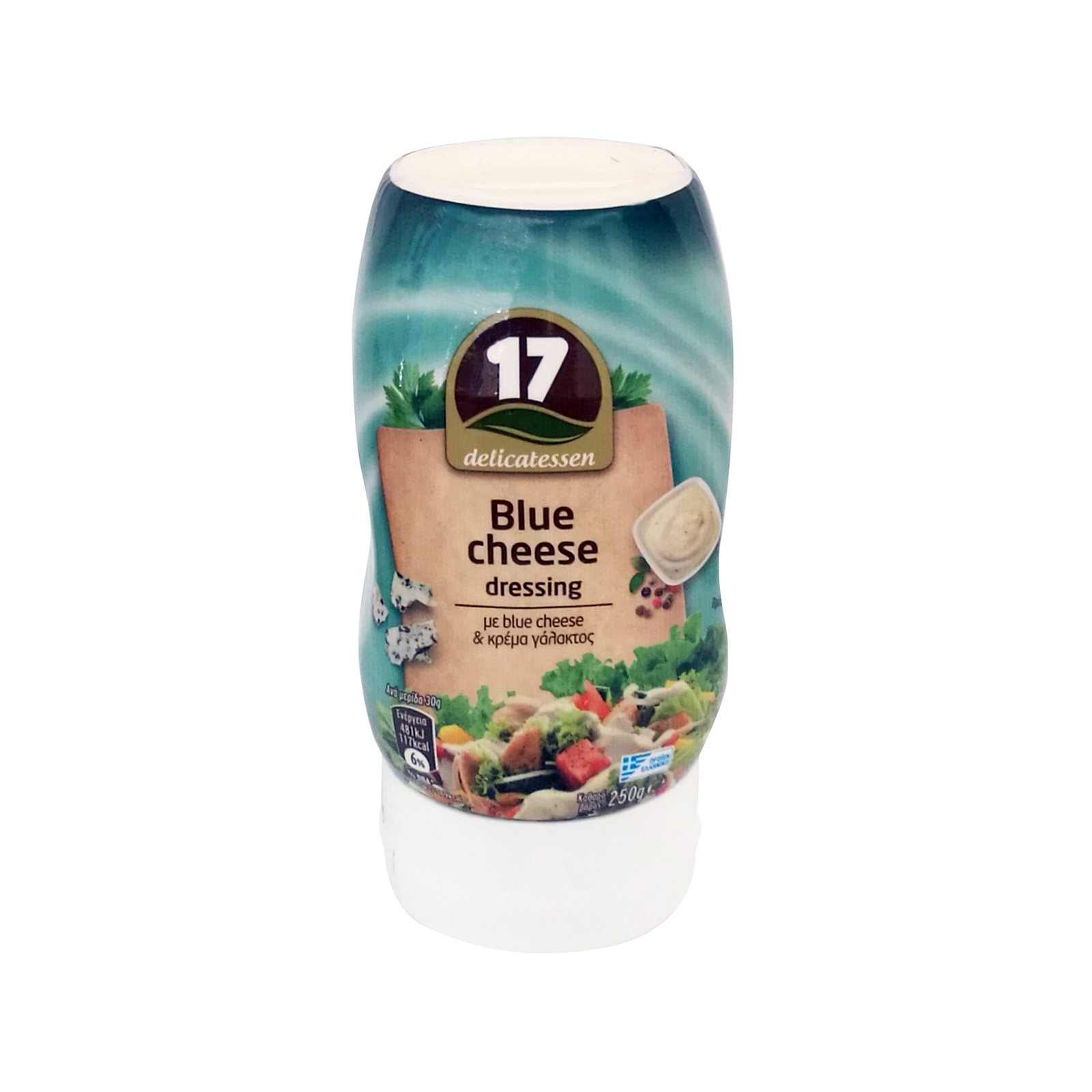 17 Delicatessen σάλτσα dressing blue cheese 250g εικόνα 1