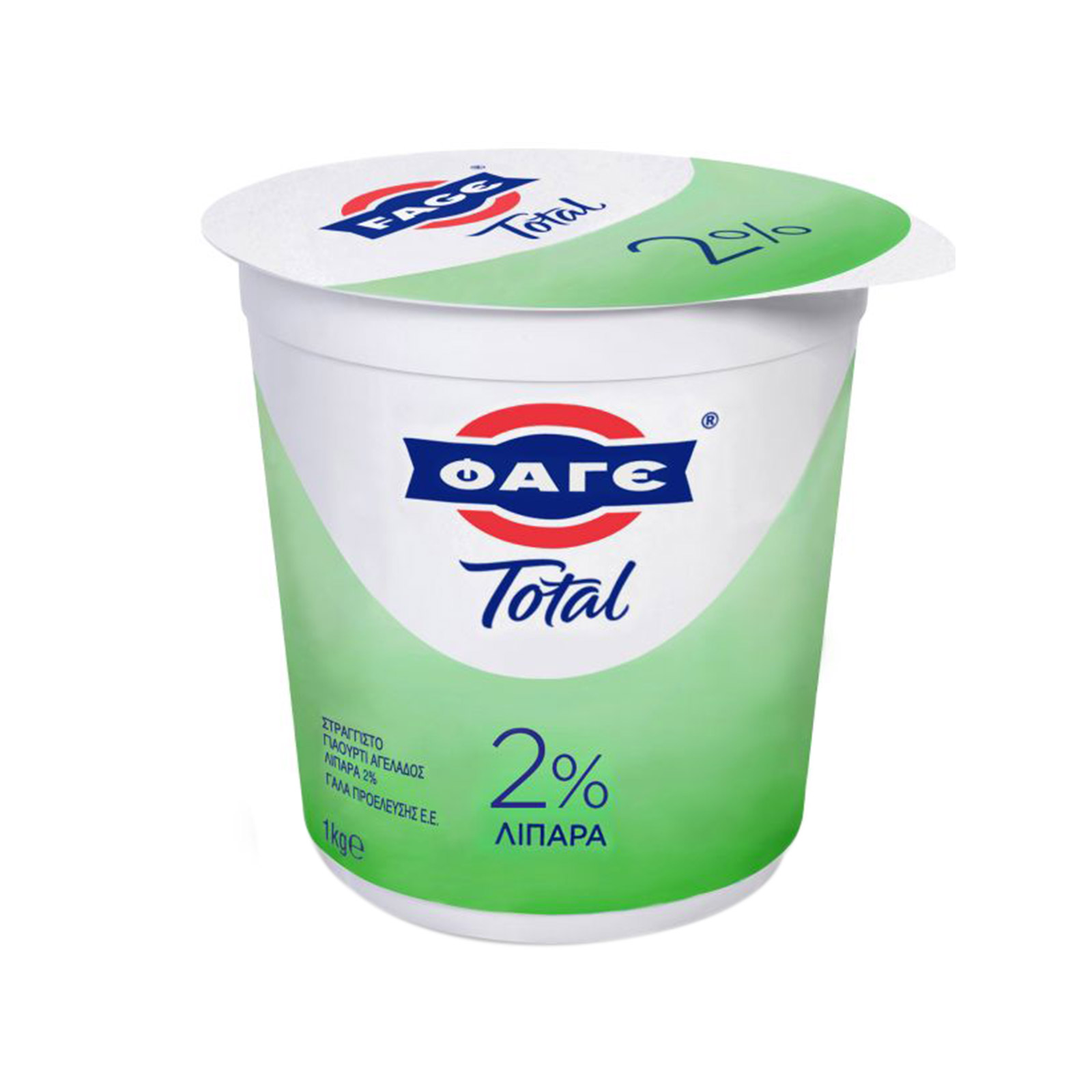 Φάγε Total γιαούρτι αγελάδος στραγγιστό 2% λιπαρά 1kg εικόνα 1