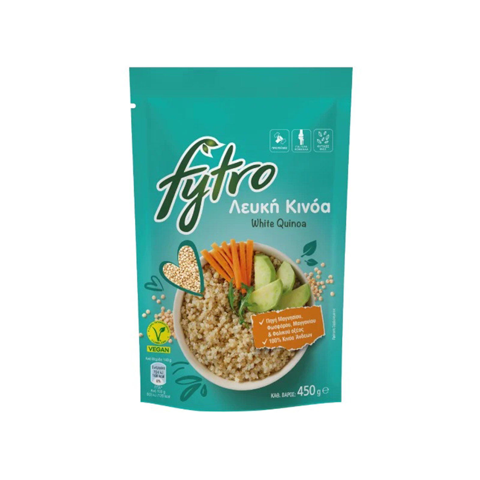 Fytro κινόα λευκή 450g εικόνα 1