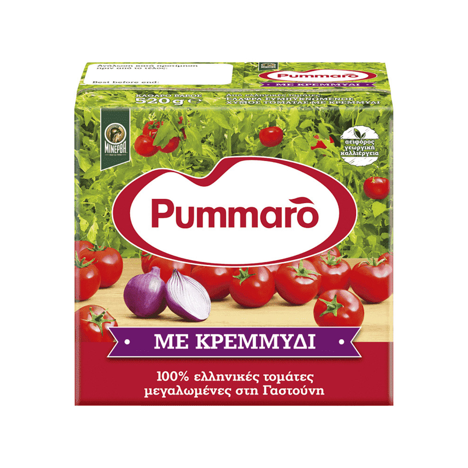 Pummaro τομάτα χυμός με κρεμμύδι ελαφρώς συμπυκνωμένος 520g εικόνα 1