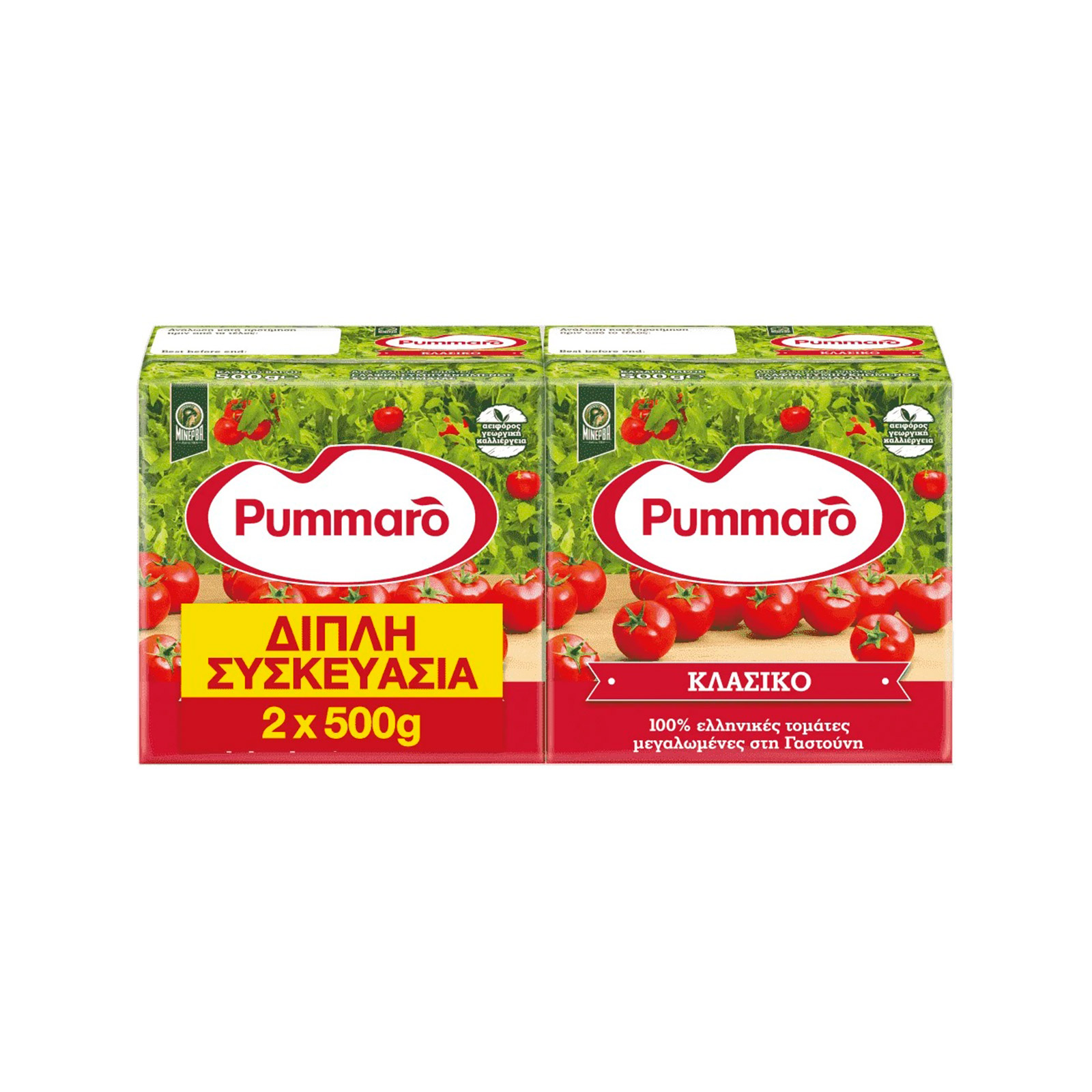 Pummaro Passata tomato juice classic 2x500g image 1