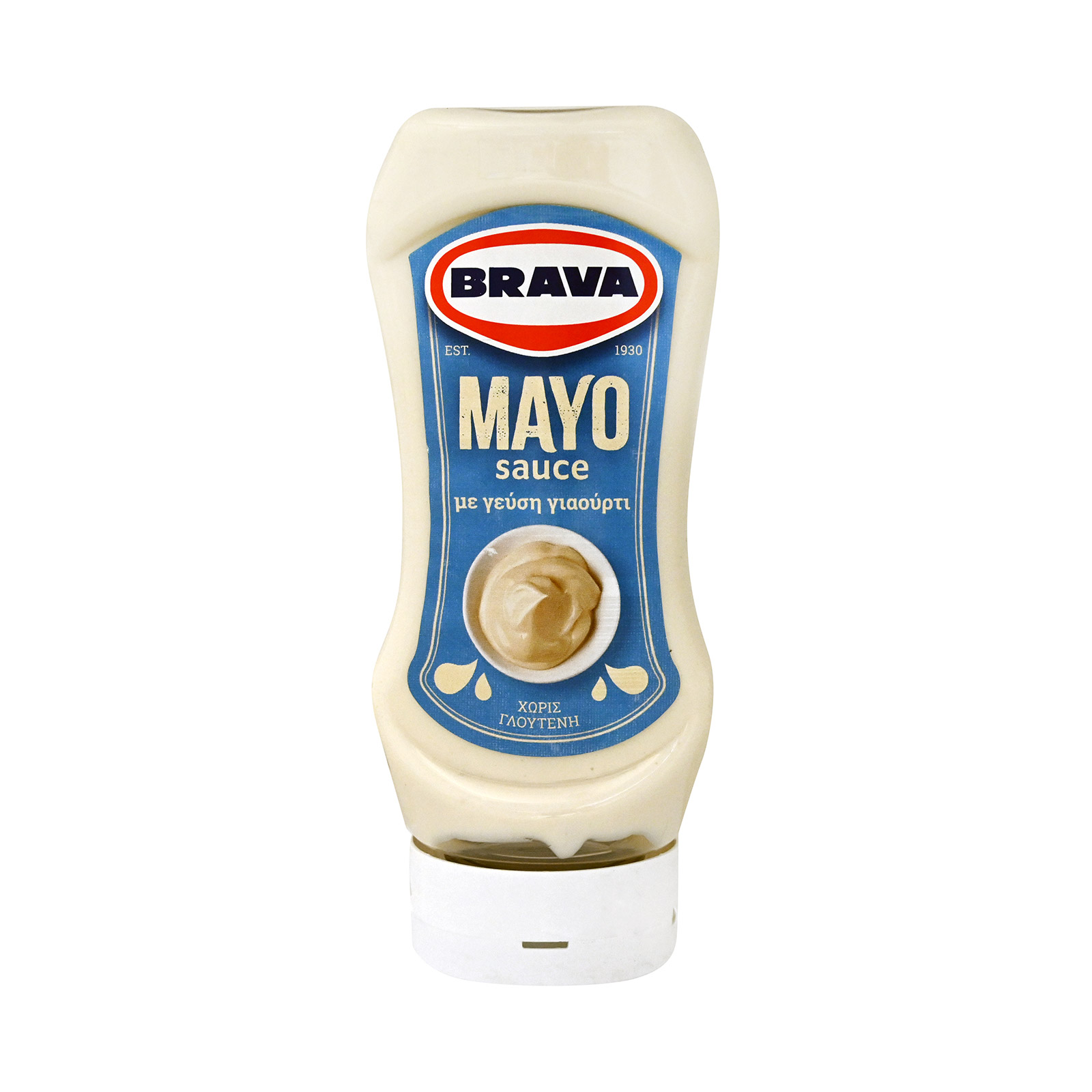 Brava σάλτσα μαγιονέζας με γεύση γιαούρτι 350ml εικόνα 1