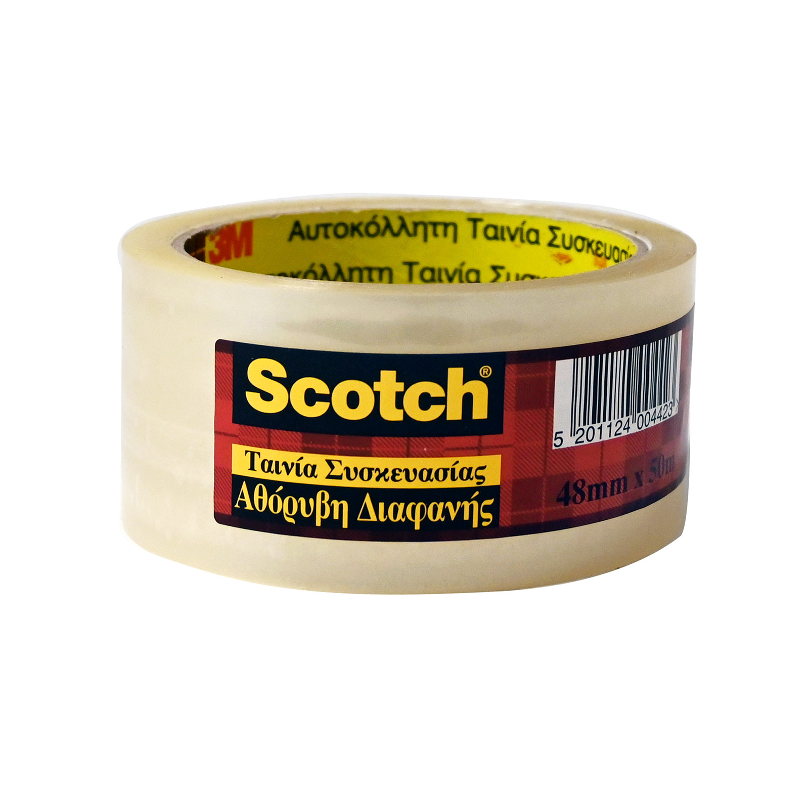 Scotch Brite ταινία συσκευασίας διαφανης, αθόρυβη 48mmχ50m εικόνα 1