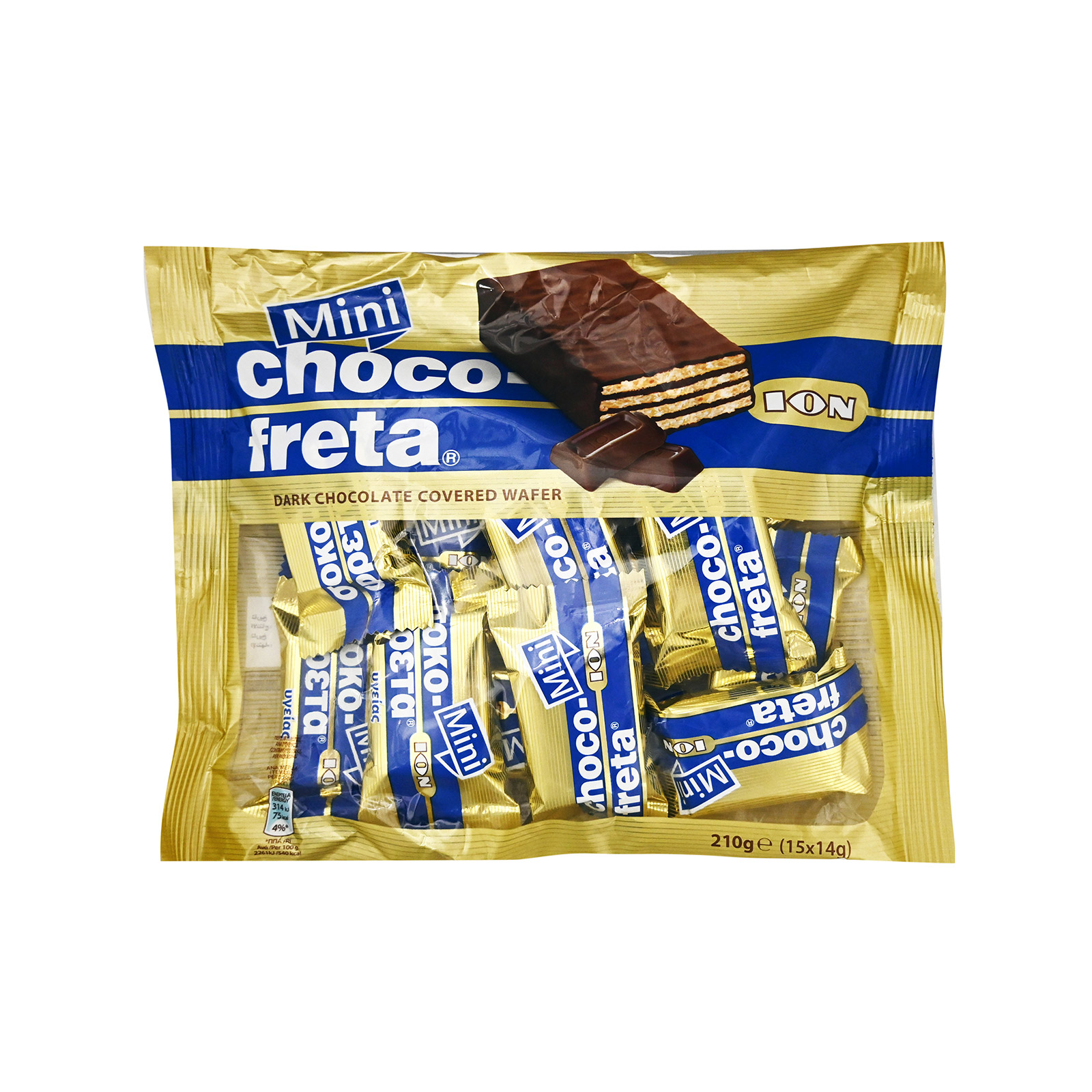 Ίον Σοκοφρέτα μίνι γκοφρέτα σοκολάτα υγείας 210g εικόνα 1