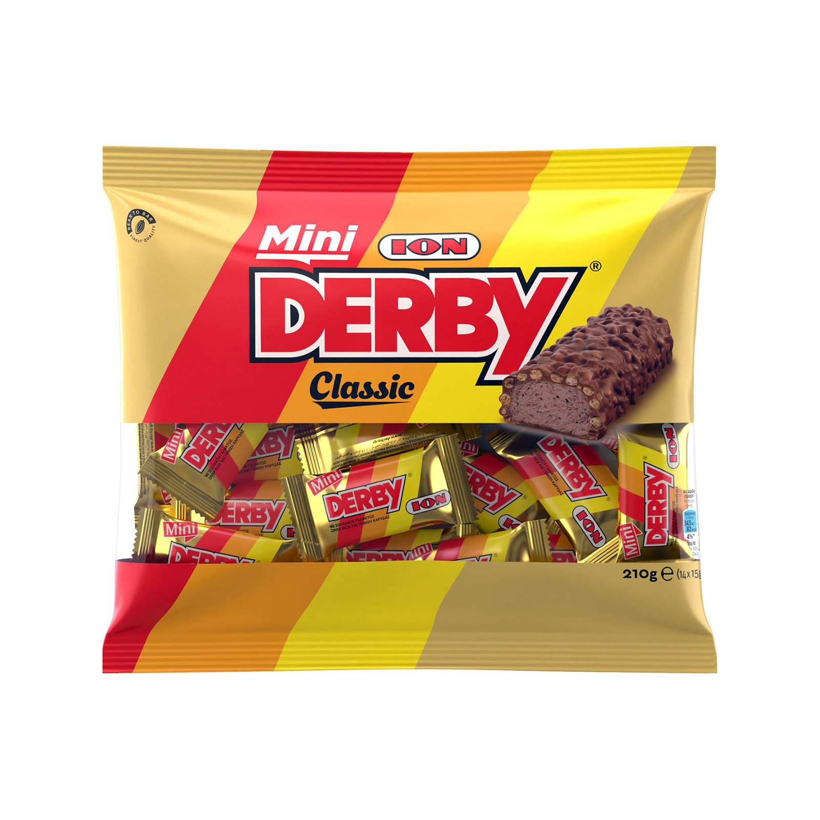 Ίον Derby mini σοκολάτα classic 210g εικόνα 1