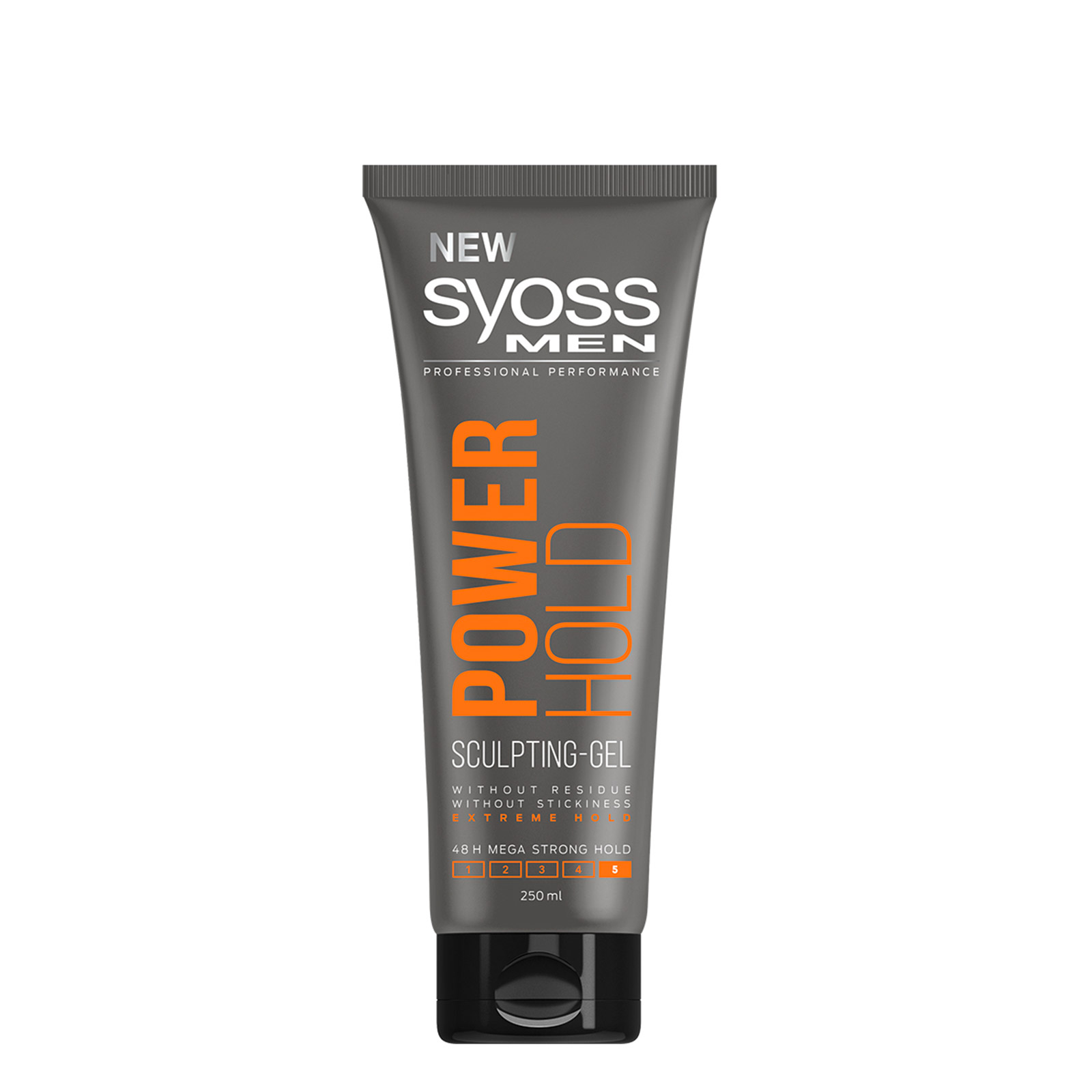 Syoss Power hold gel μαλλιών αντρικό mega strong αντρικό 250ml εικόνα 1
