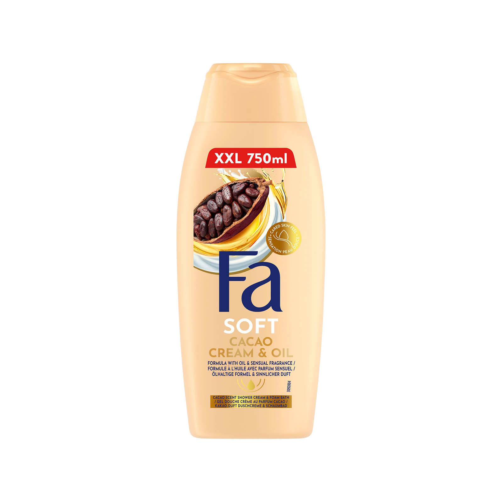 Fa Cream & Oil αφρόλουτρο cacao butter 750ml εικόνα 1