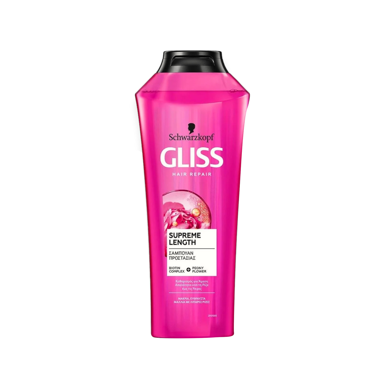Schwarzkoph Gliss supreme length σαμπουάν μαλλιών μακριά, εύθραστα μαλλιά με λιπαρές ρίζες 400ml εικόνα 1