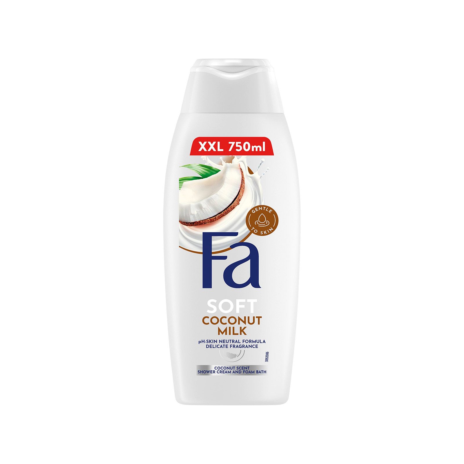 Fa αφρόλουτρο coconut milk 750ml εικόνα 1