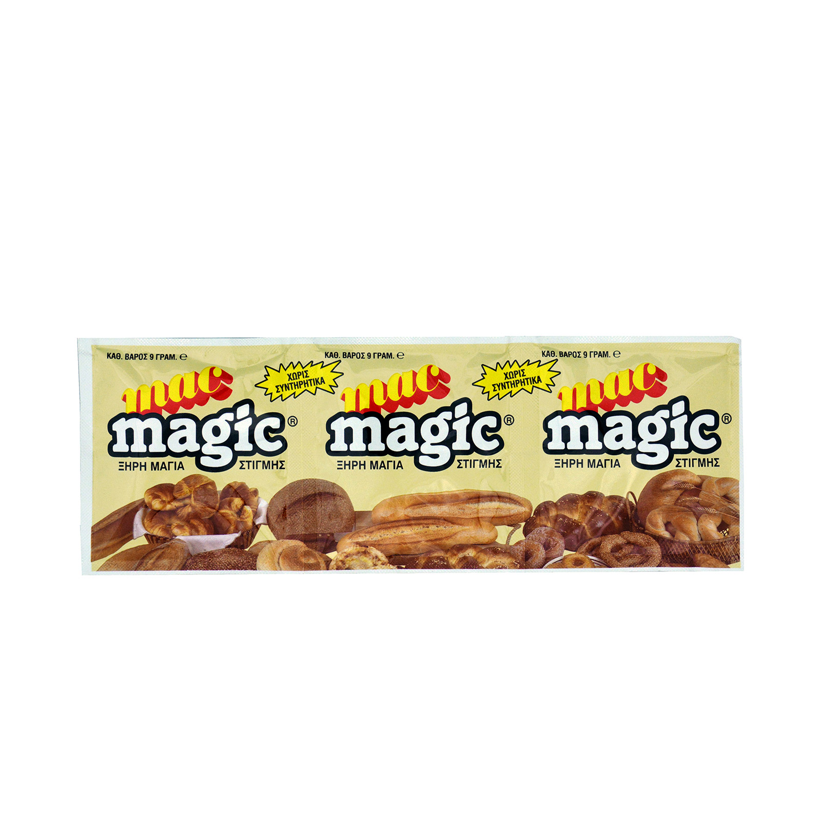 Magic μαγιά ξηρή 3x9g εικόνα 1
