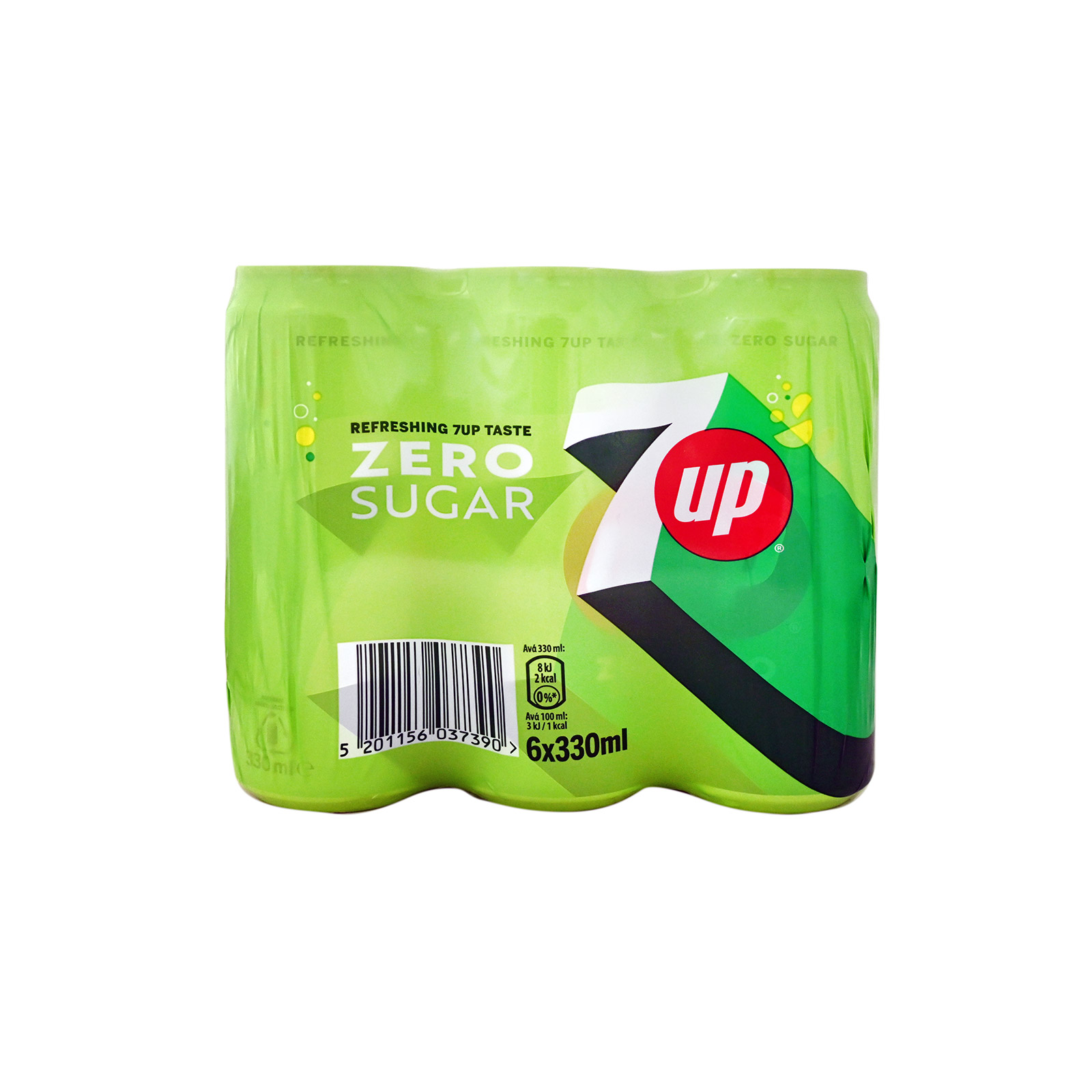 7up Zero αναψυκτικό 6x330ml εικόνα 1