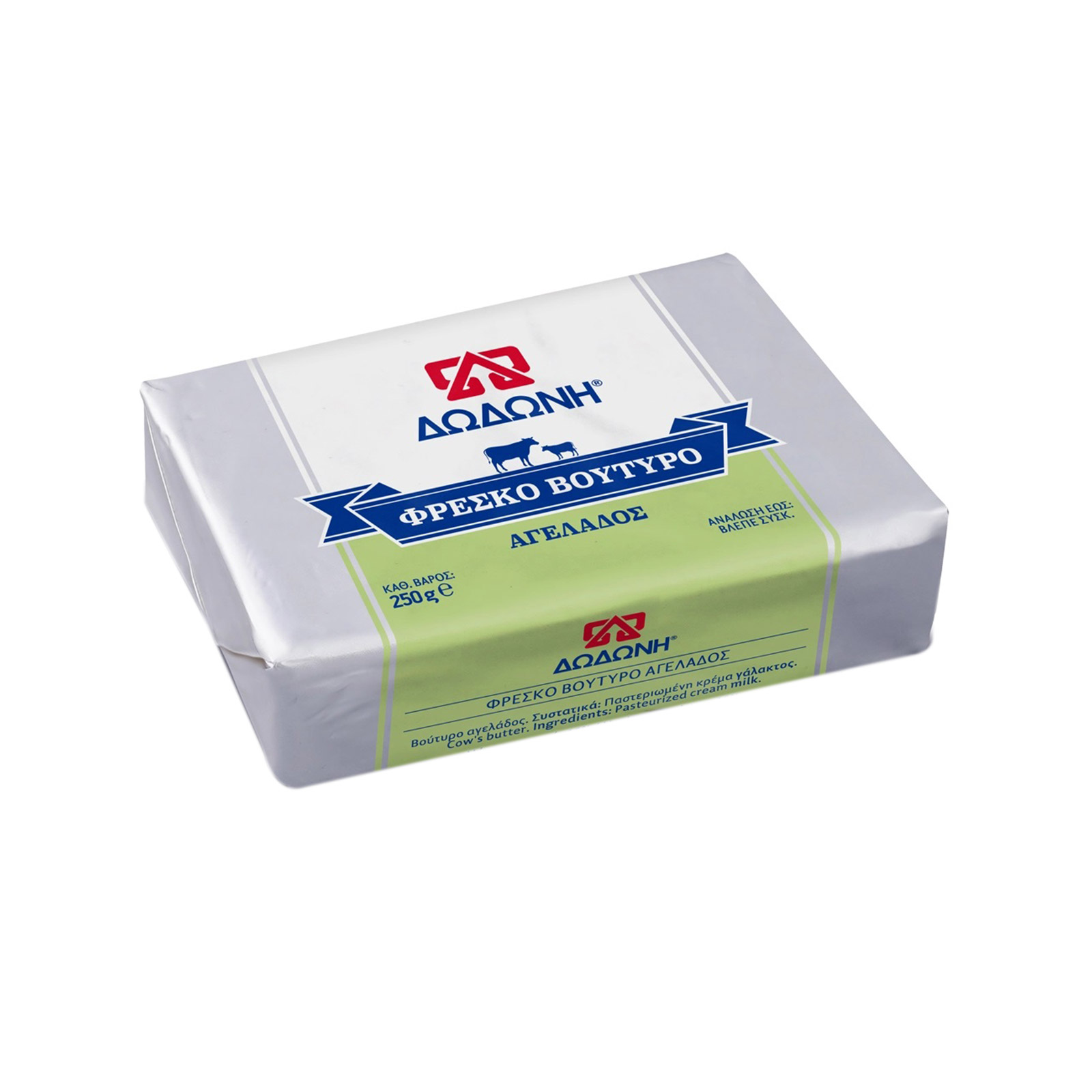 Δωδώνη βούτυρο φρέσκο αγελάδος 250g εικόνα 1