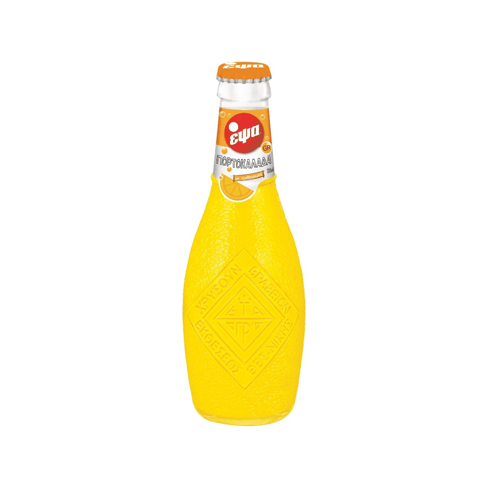 Έψα αναψυκτικό πορτοκαλάδα με ανθρακικό 232ml εικόνα 1