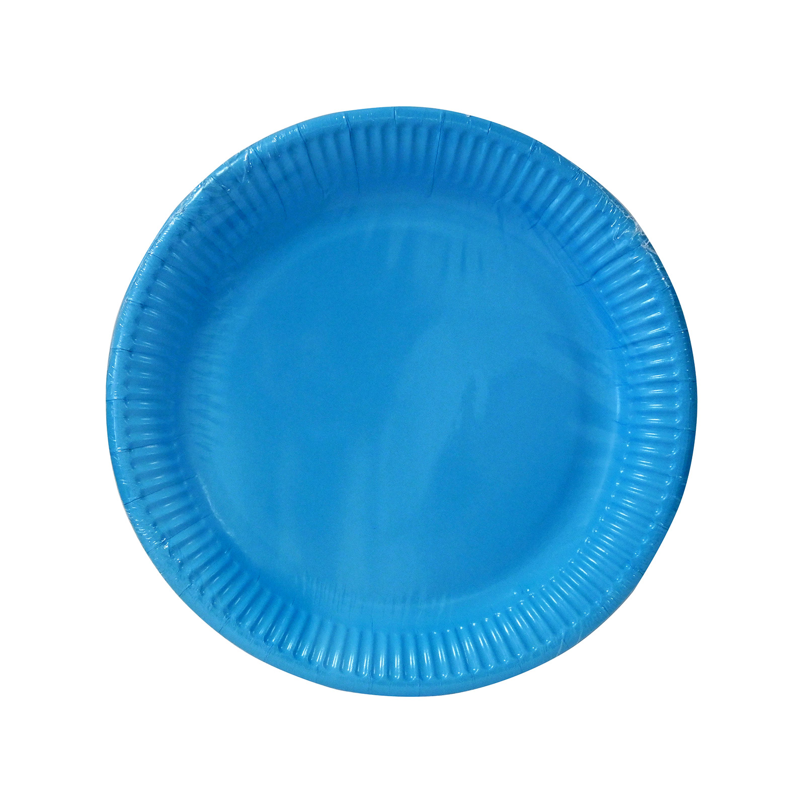 Decorata πιάτα μιας χρήσης μεγάλα - τυρκουαζ 8τεμ εικόνα 1